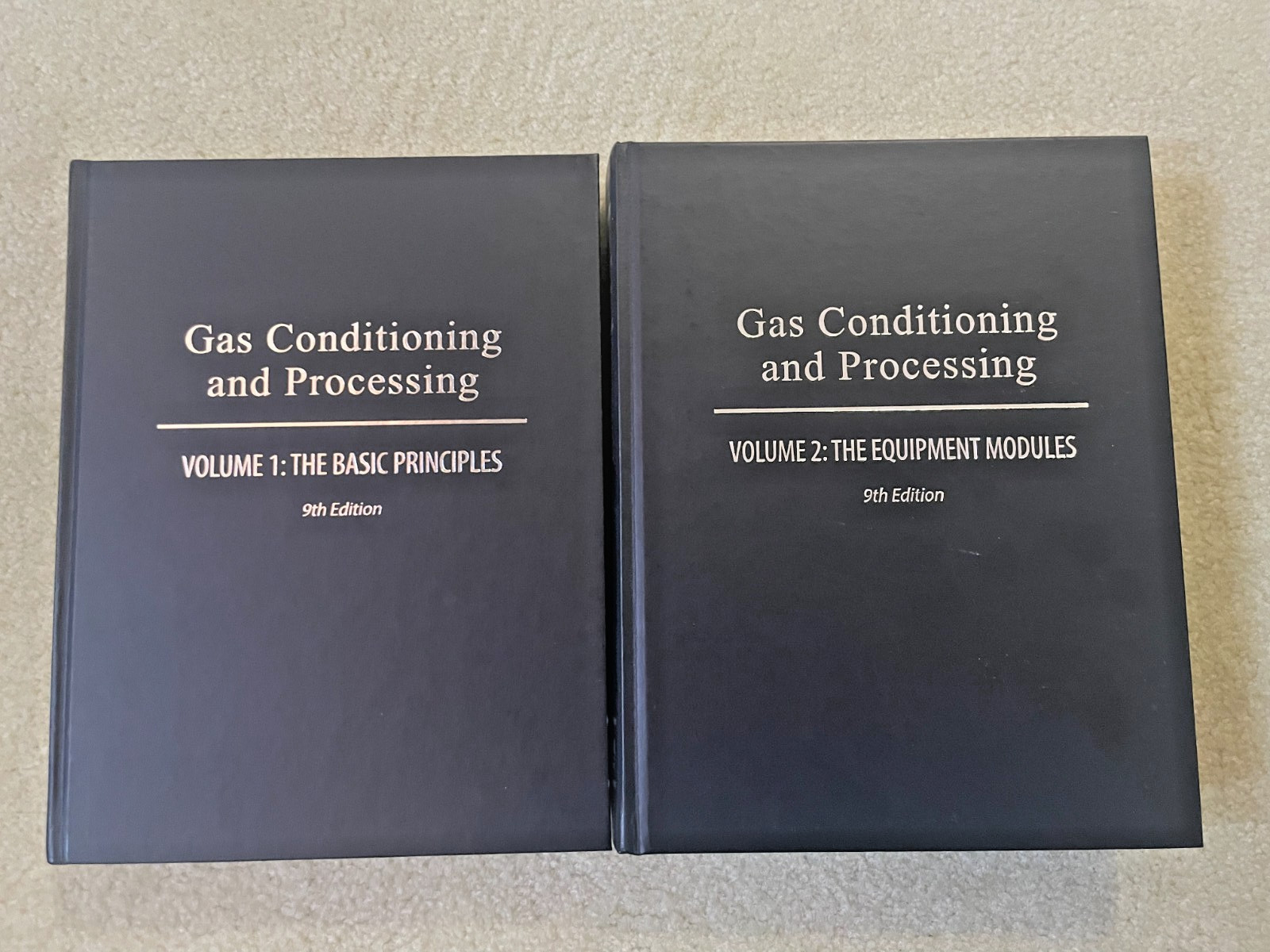 Gas Conditioning and Processing 9th Edition Vol 1 & 2 Set Campbell PetroSkills