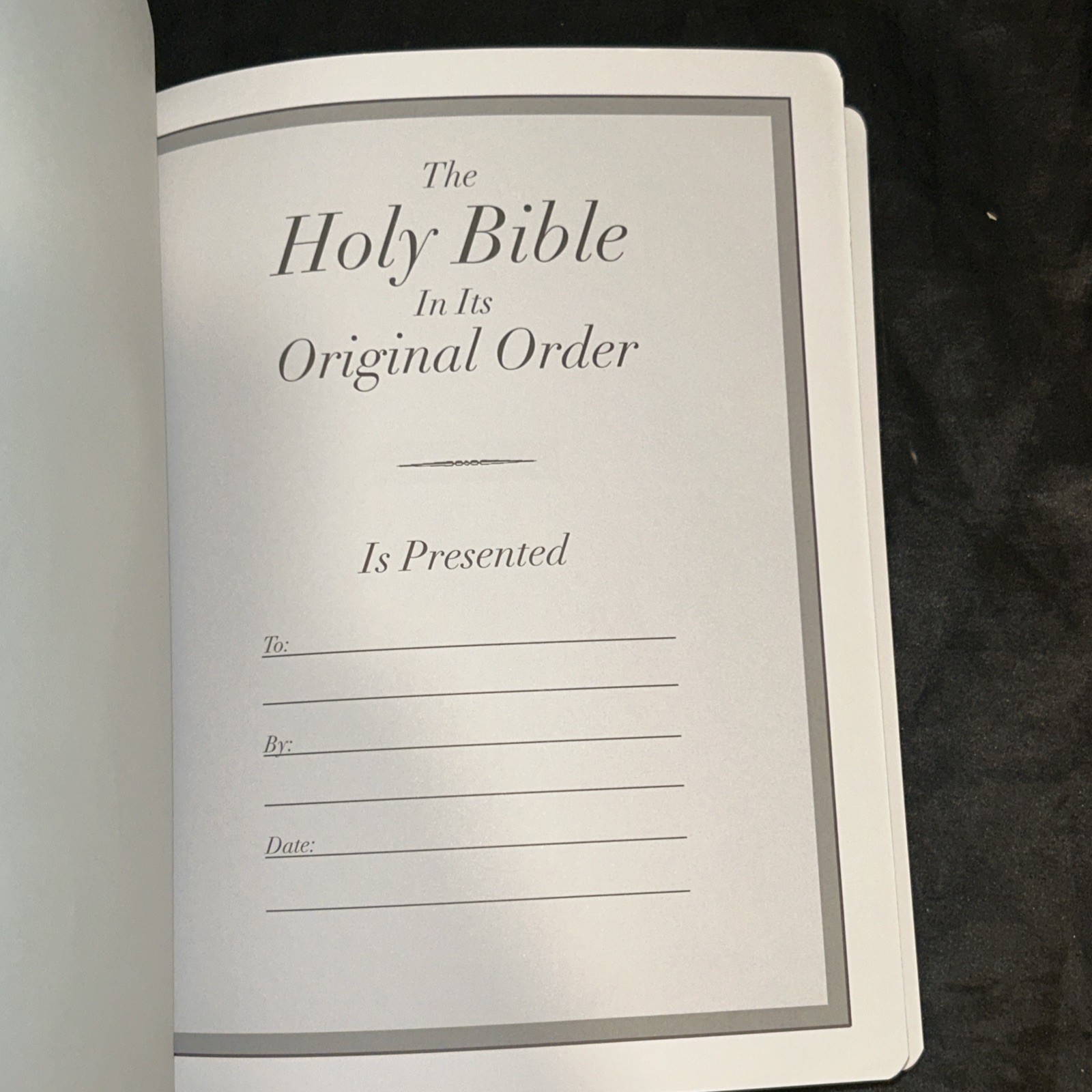 The Holy Bible in Its Original Order – A Faithful Version with Commentary – …