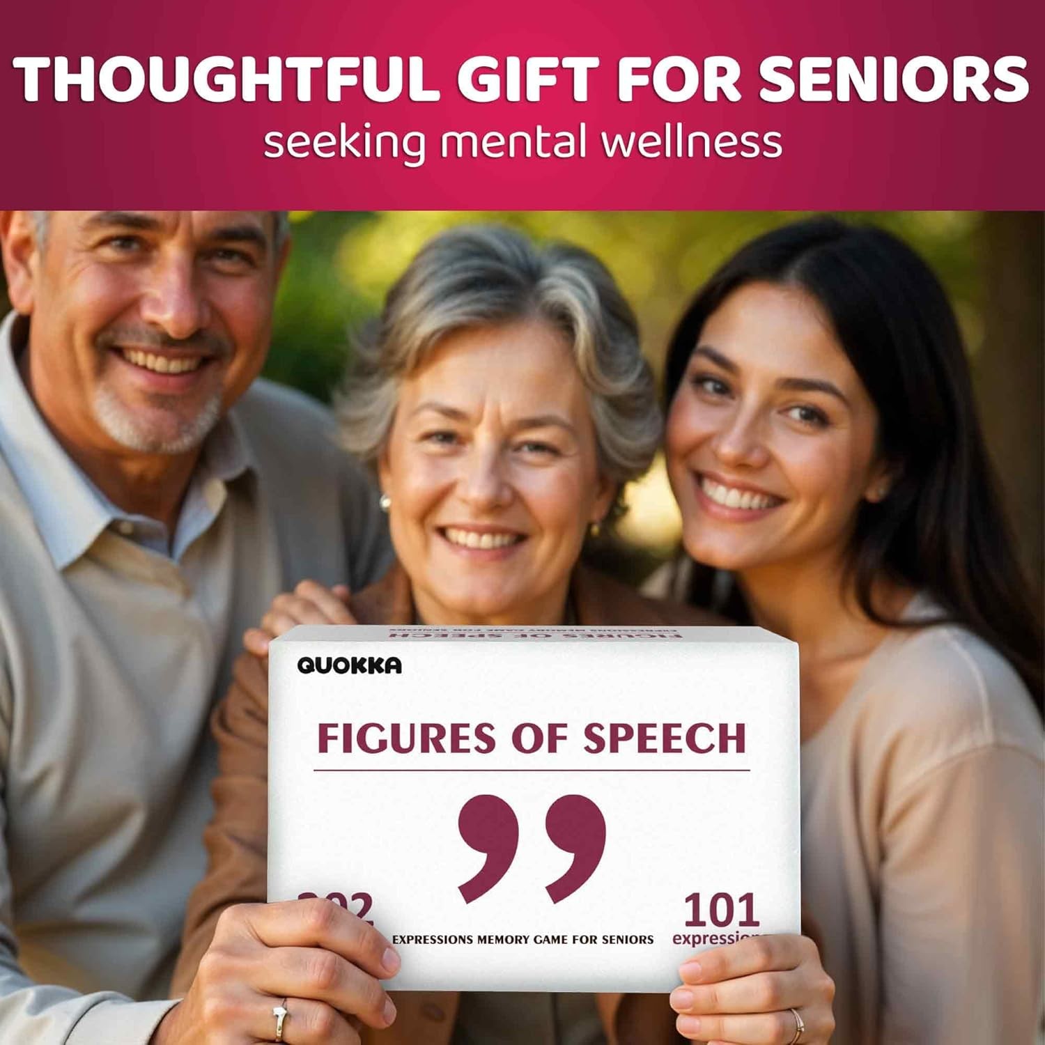 QUOKKA Elderly Memory Games for Seniors – 202 Cards for Alzheimer’s or Dementi