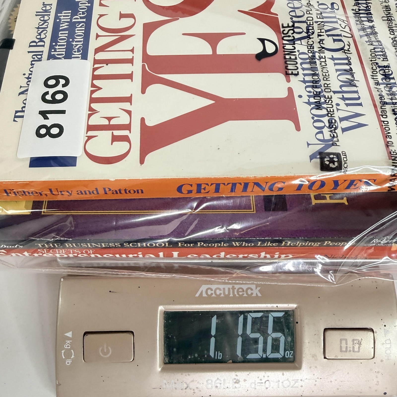 Lot 3 Business Leadership Negotiation Books Kiyosaki Fisher Ury PB