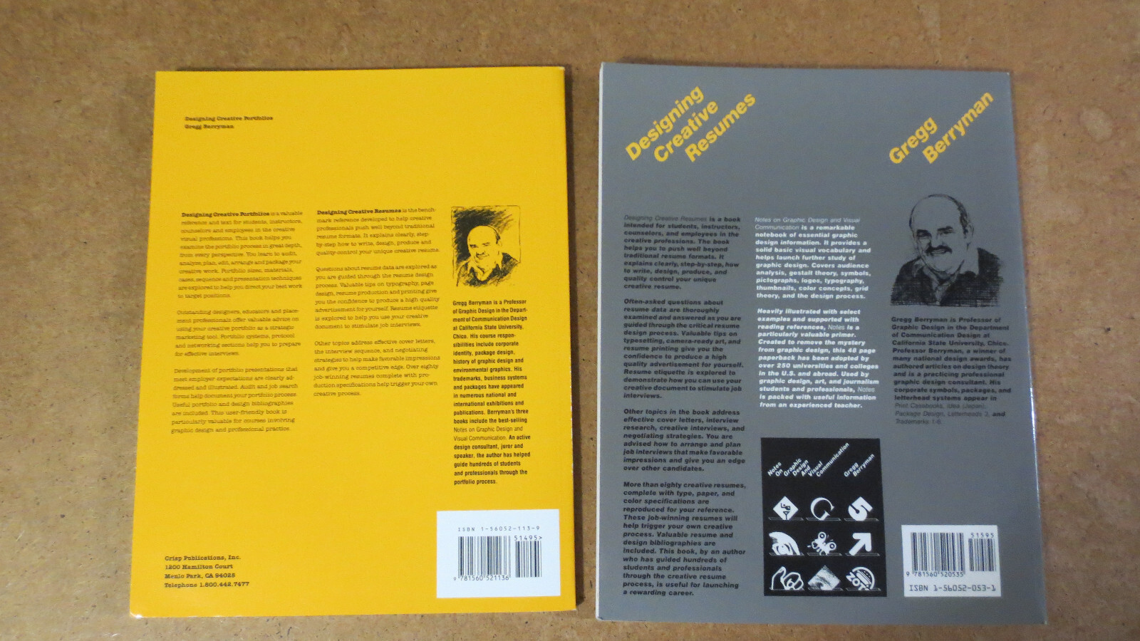 Designing Creative Portfolios + Resume – Paperback By Berryman, Gregg – Book LOT