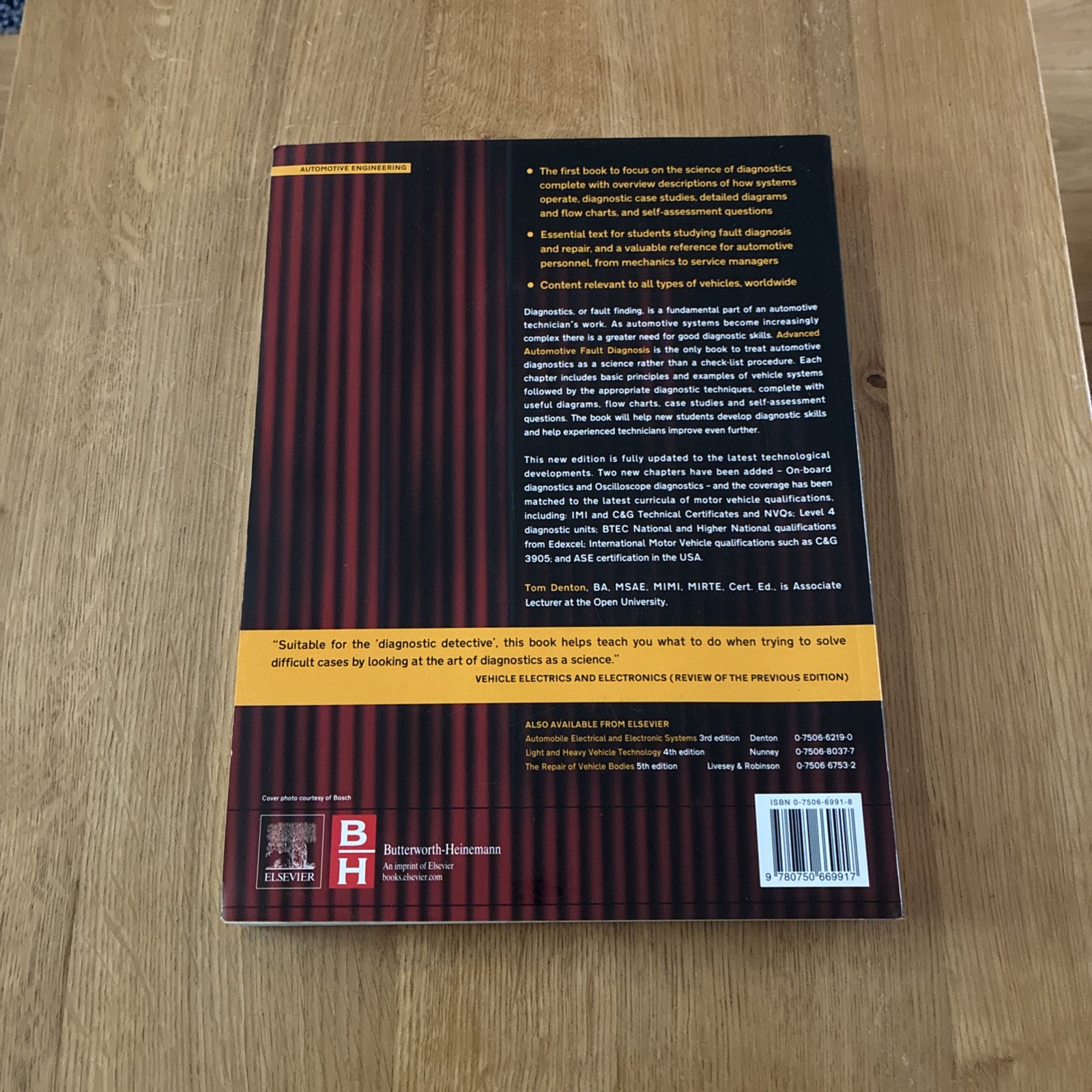 Advanced Automotive Fault Diagnosis – Tom Denton