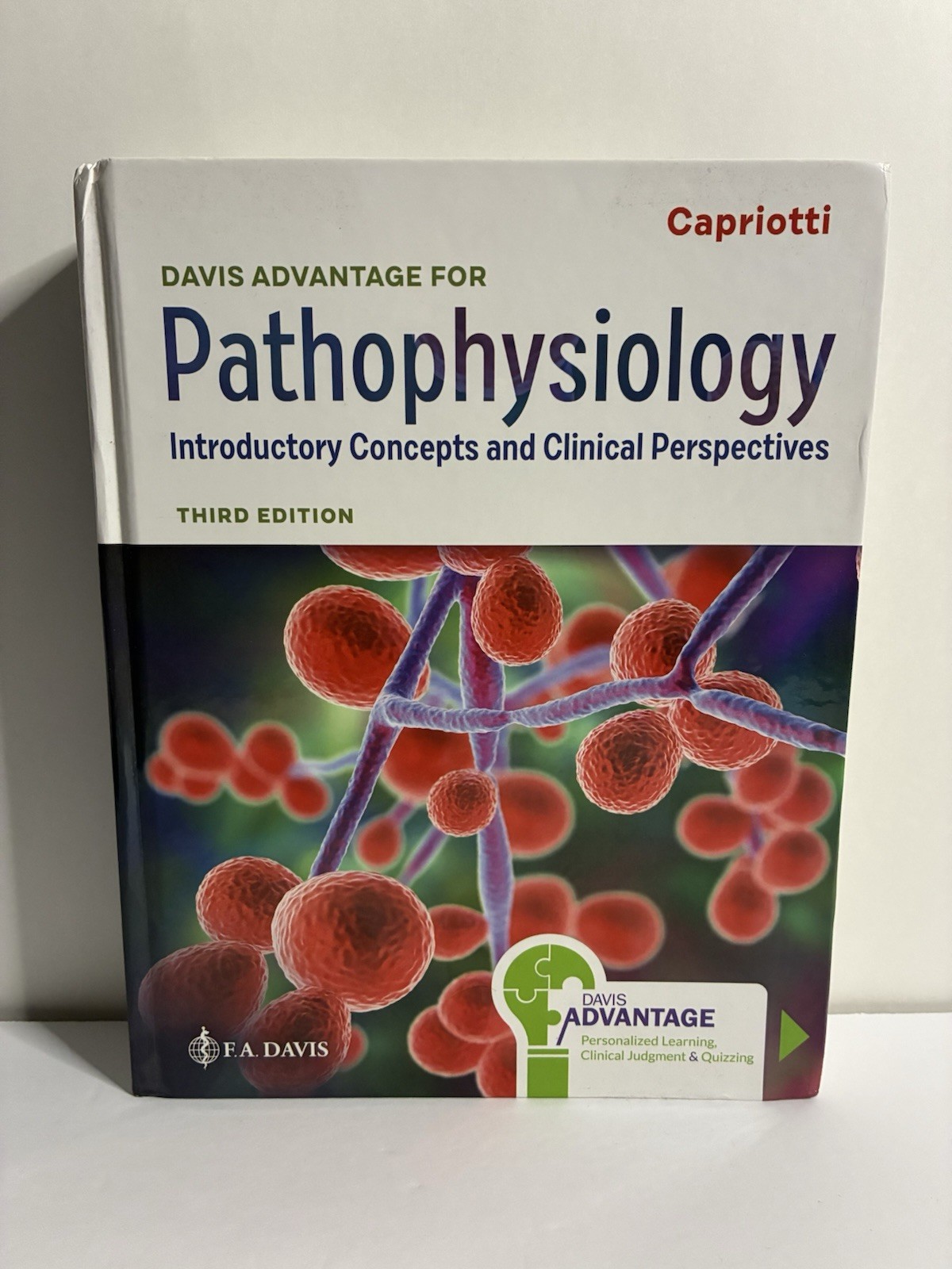 F.A. Davis Davis Advantage Pathophysiology 3rd Ed Capriotti (No Access Code)