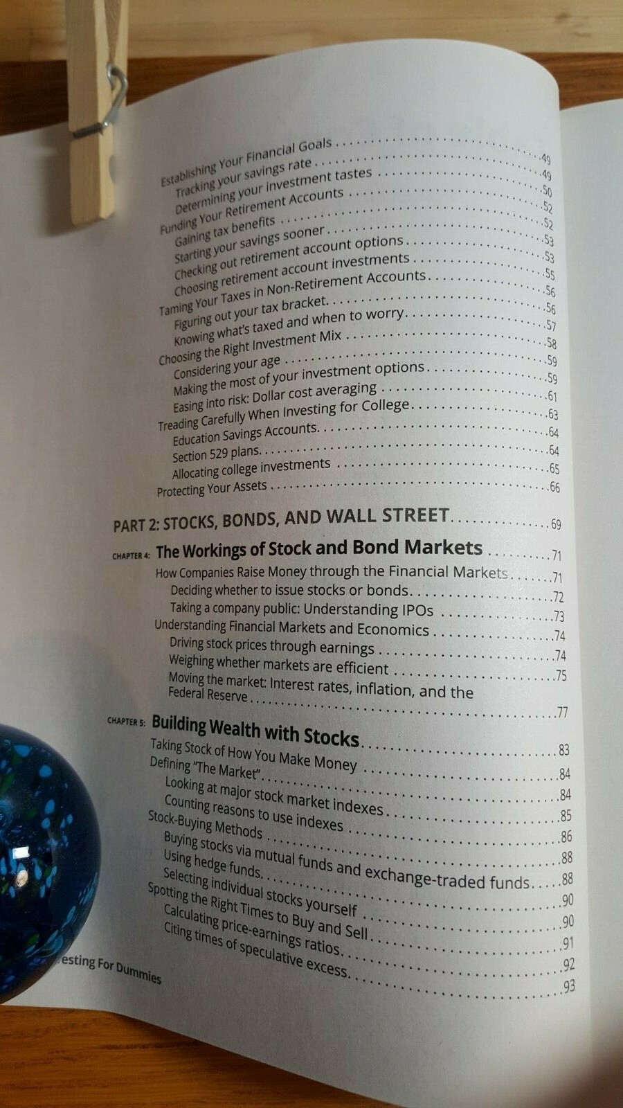 Investing for Dummies by Eric Tyson, MBA PB