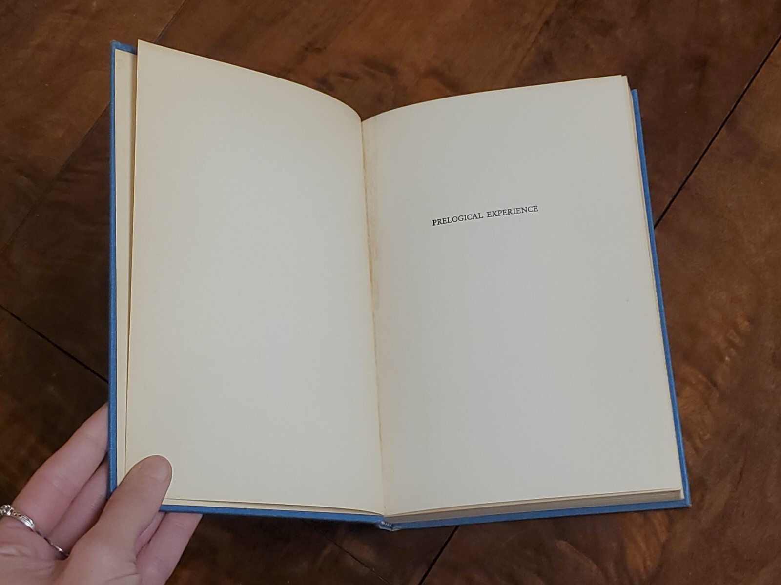 Prelogical Experience by E. S. Tauber & M. R. Green / 1959, Basic Books Inc.