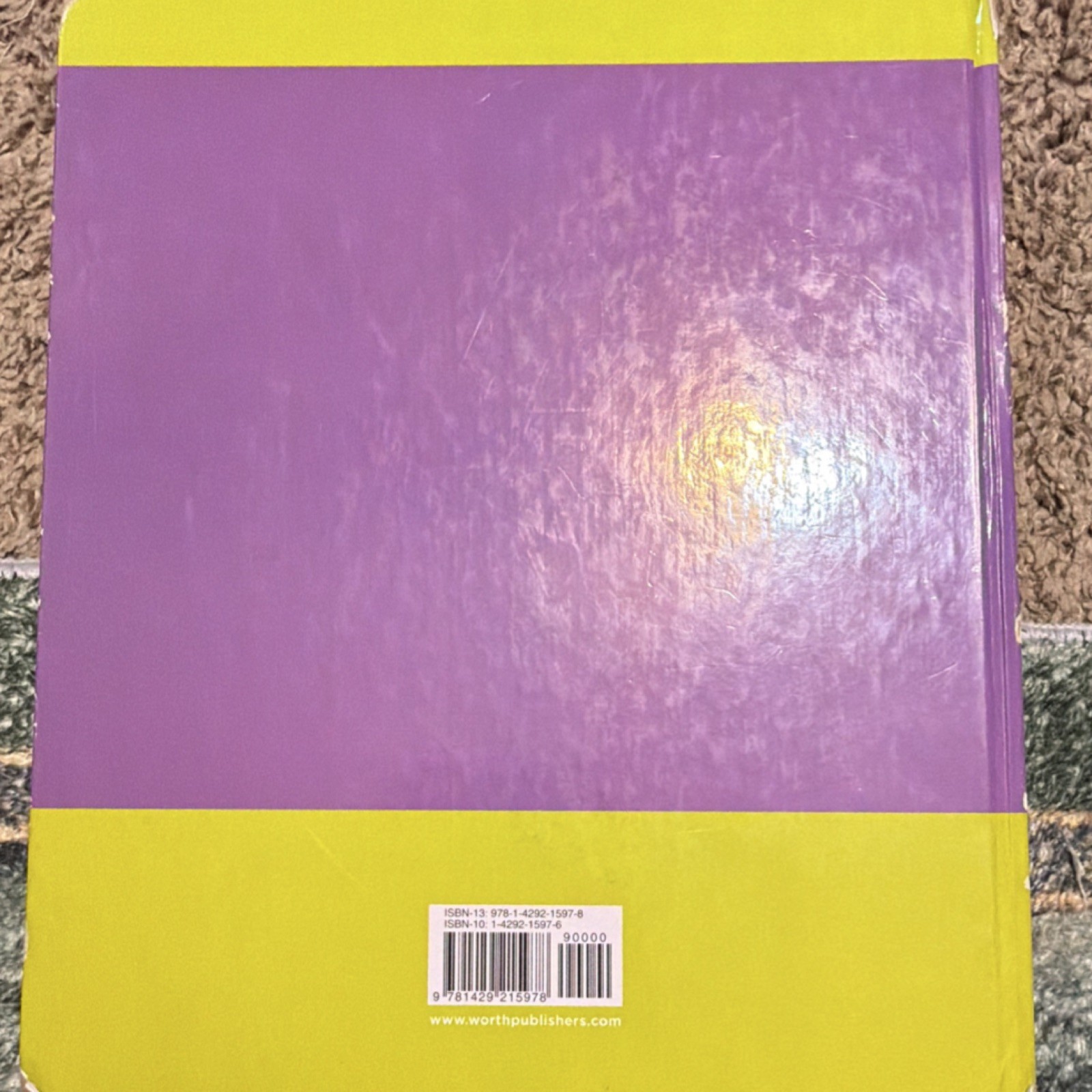Psychology Ninth Edition David G. Myers Worth Publishers Hardcover Book
