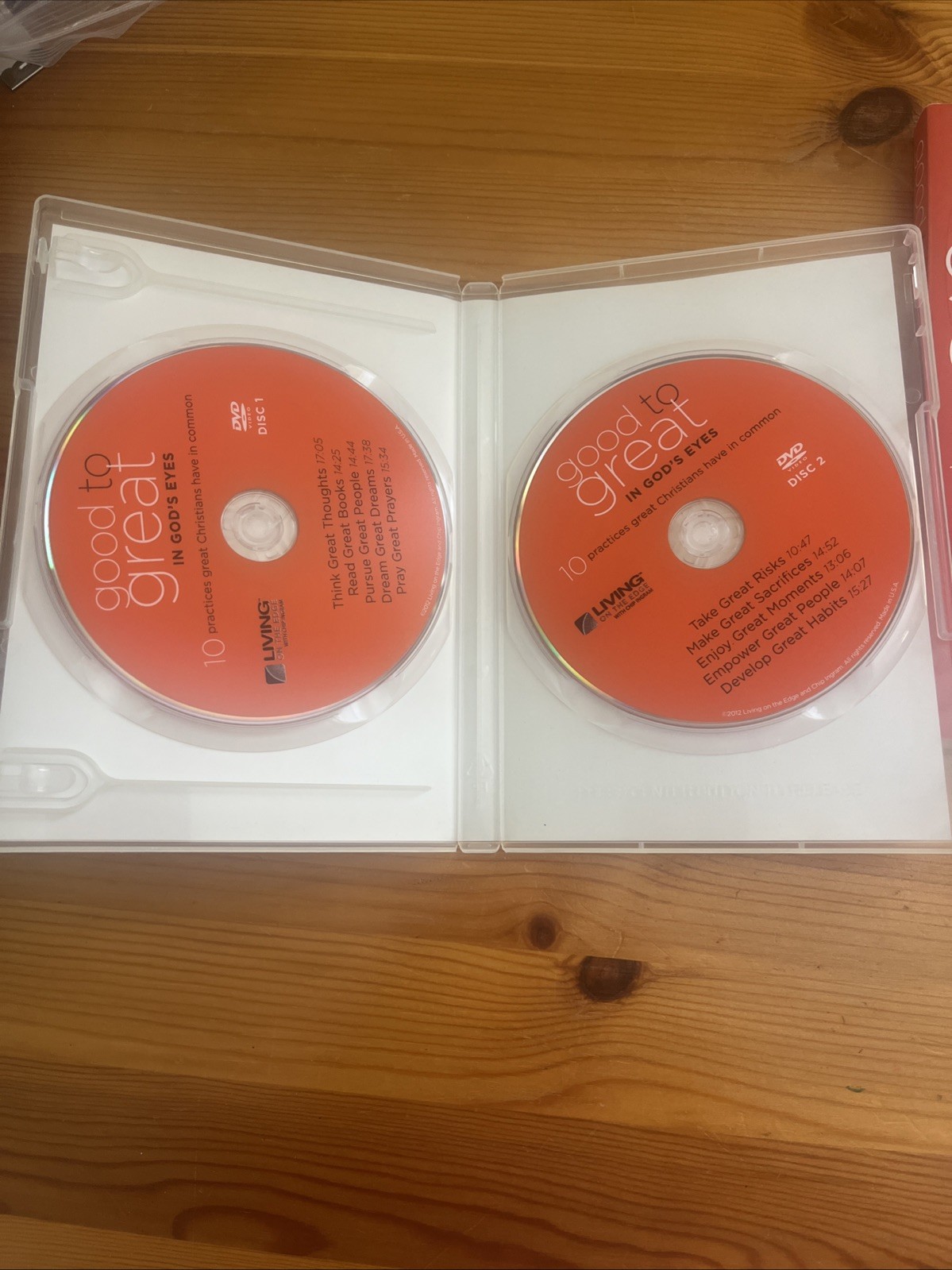 Good to Great in God’s Eyes DVD And Book Ten Practices Great Christians Have…