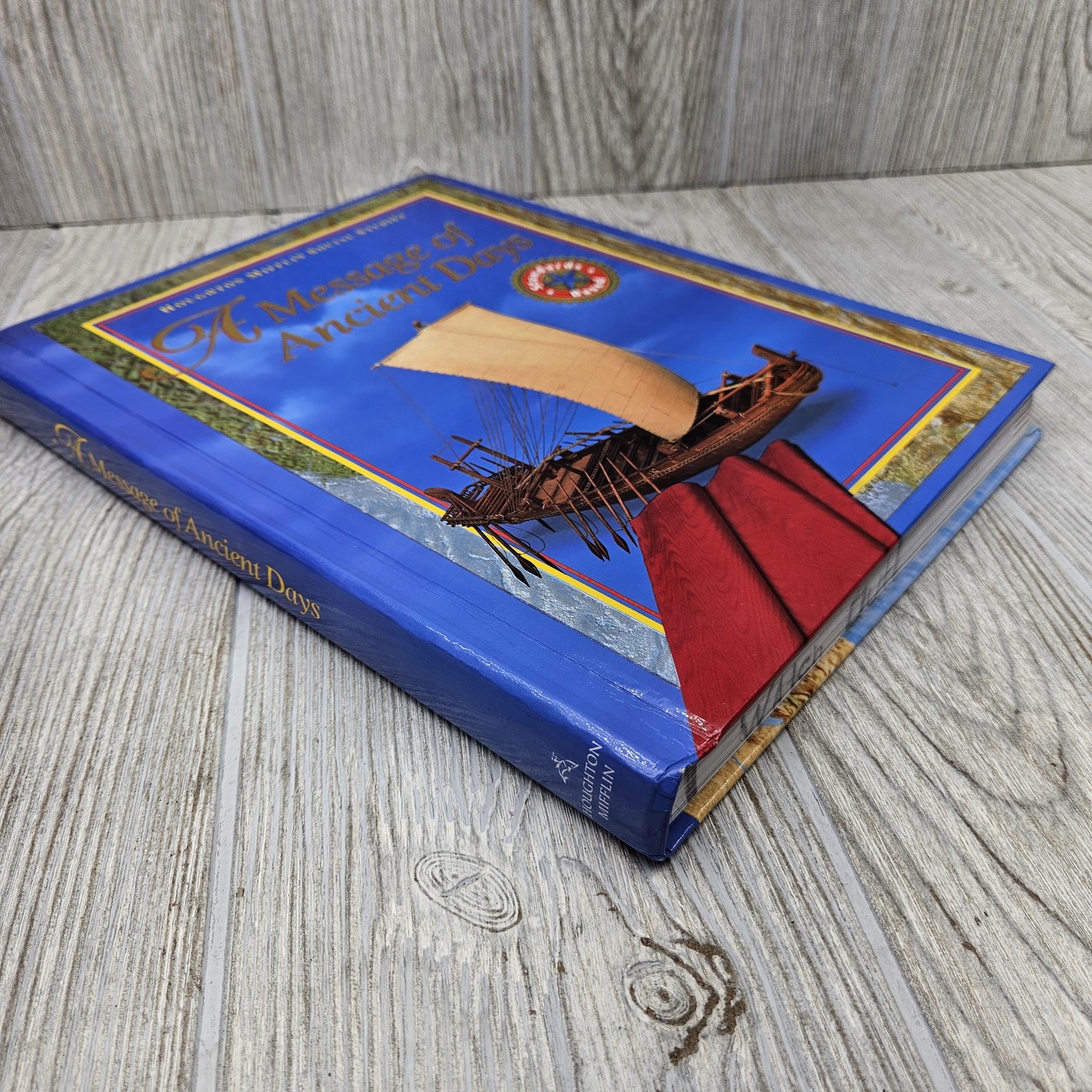 A Message of Ancient Days Houghton Mifflin Social Studies World History Hardcove