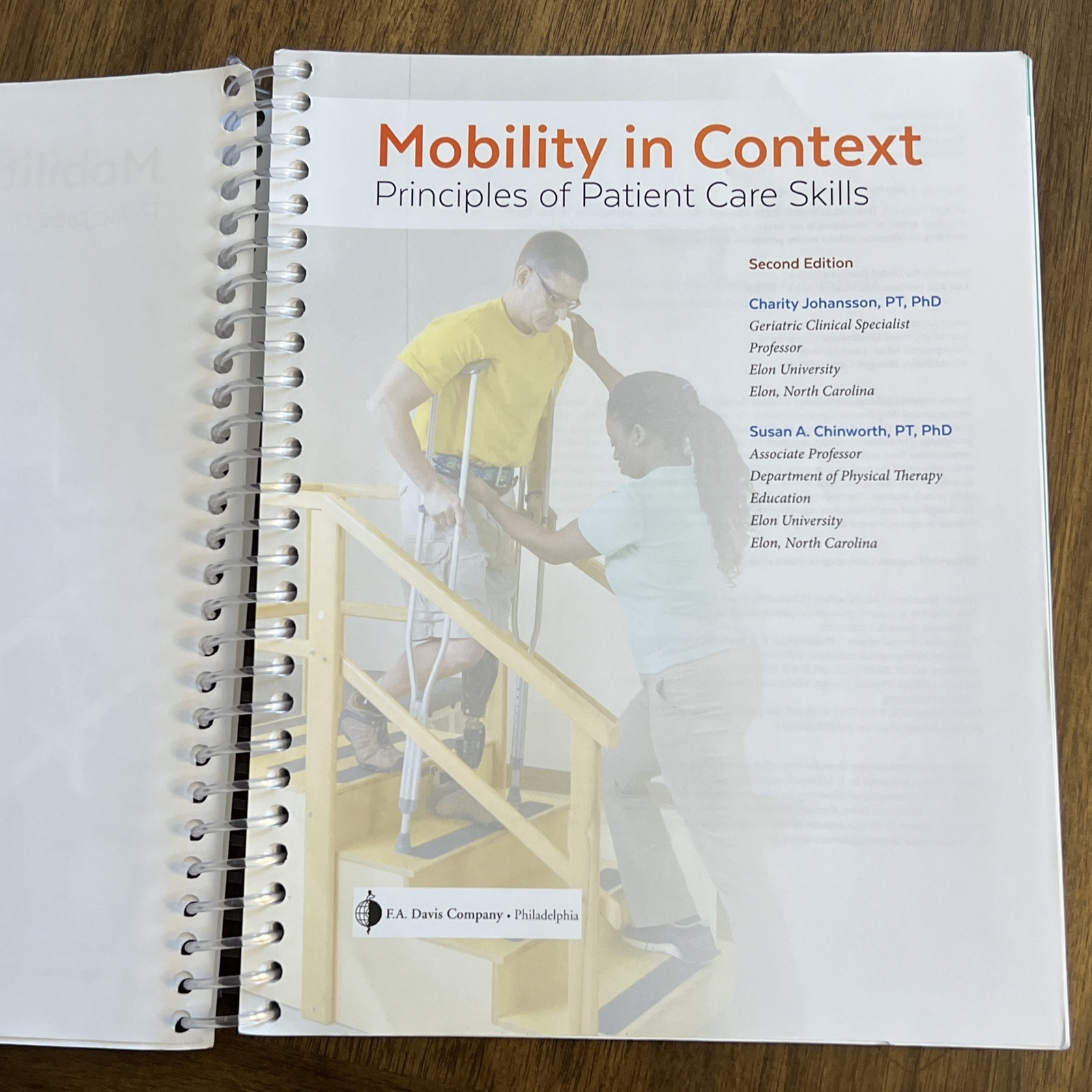 Mobility in Context: Principles of Patient Care Skills – Spiral-bound – GOOD