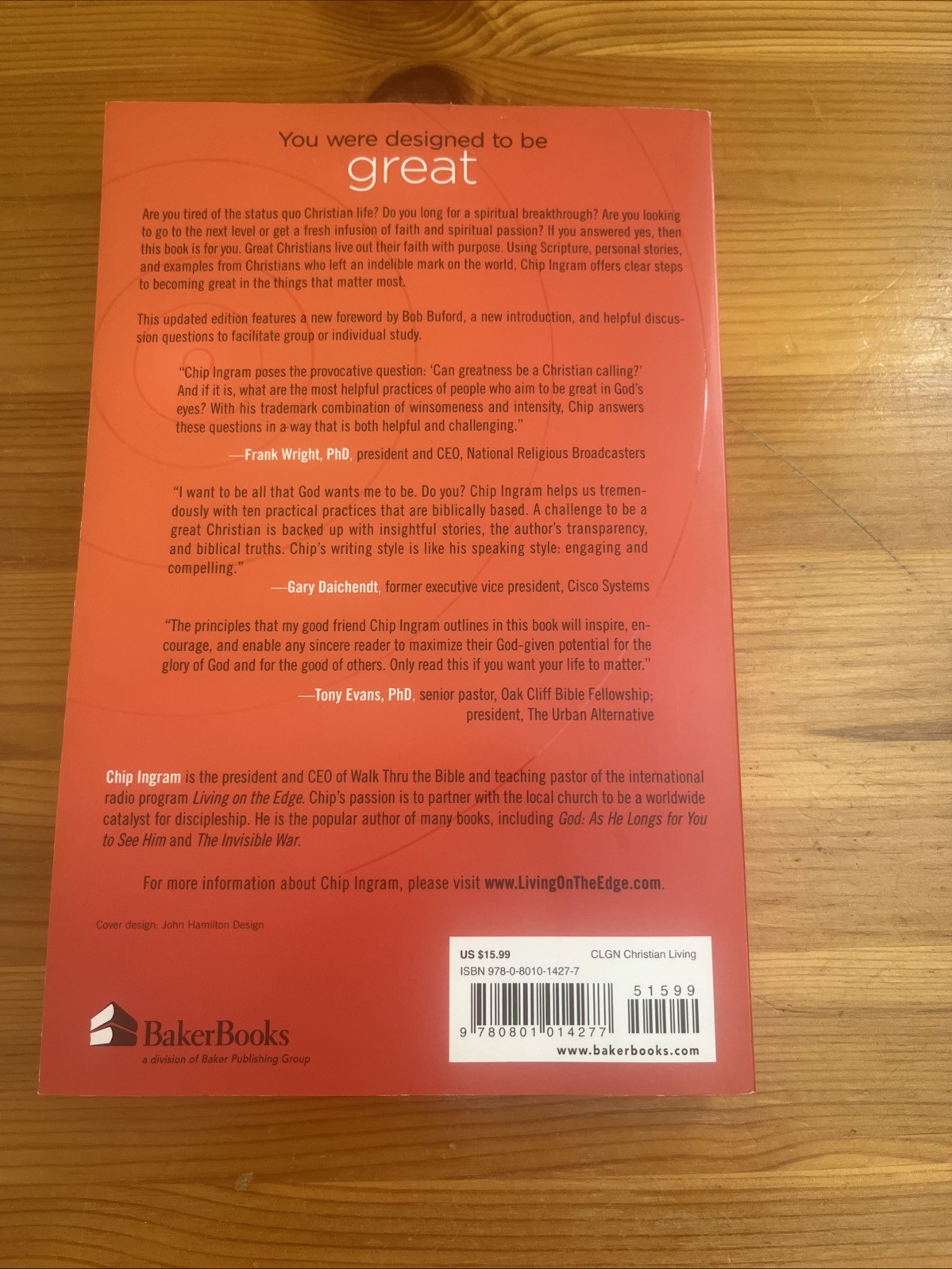 Good to Great in God’s Eyes DVD And Book Ten Practices Great Christians Have…