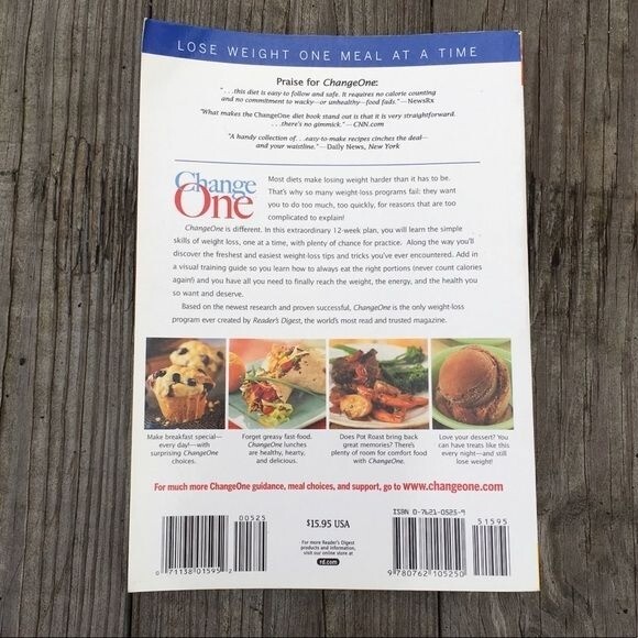 12 week eating plan CHANGE ONE best seller book John Hastings Readers Digest