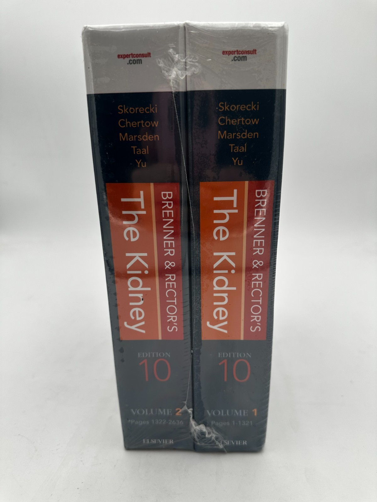 Brenner and Rectors The Kidney 10th Edition 2-Volume Set NEW SEALED Hardcover