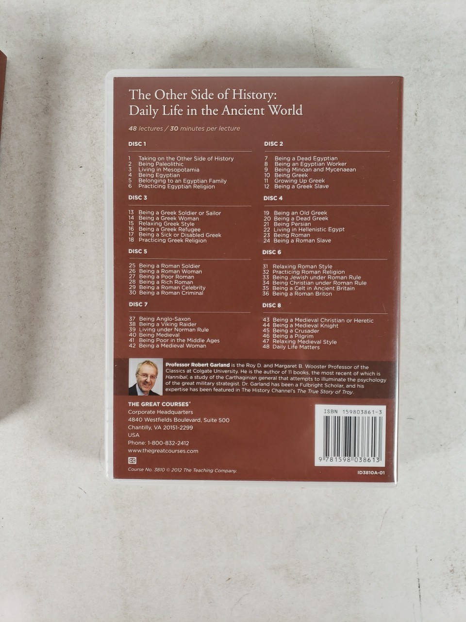 The Great Courses, History, Daily Life in Ancient World (8 DVDs, Guidebook) 2012