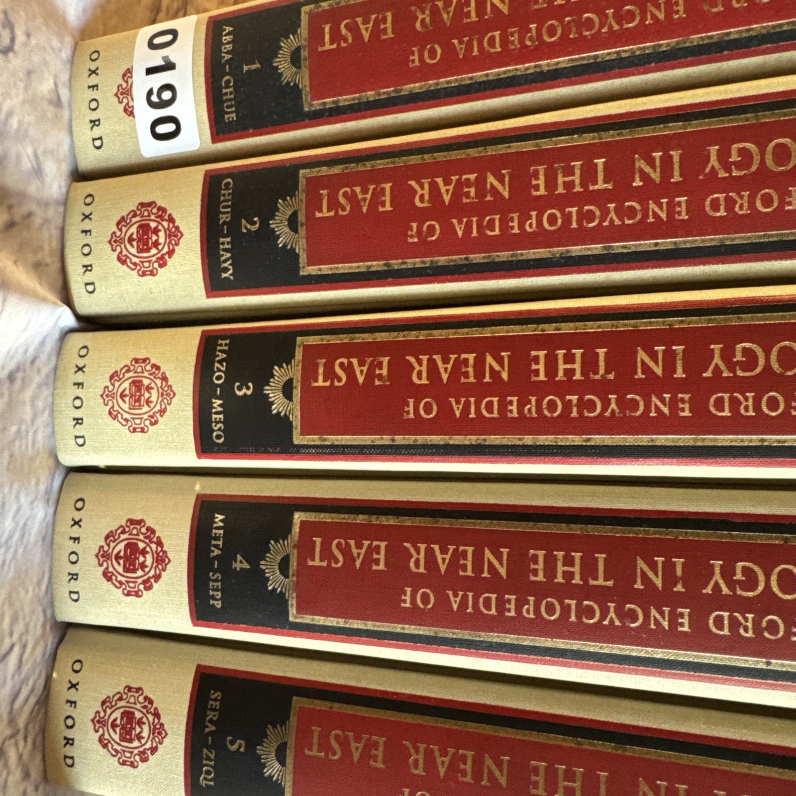 Oxford Encyclopedia of Archaeology in the Near East – Complete Set