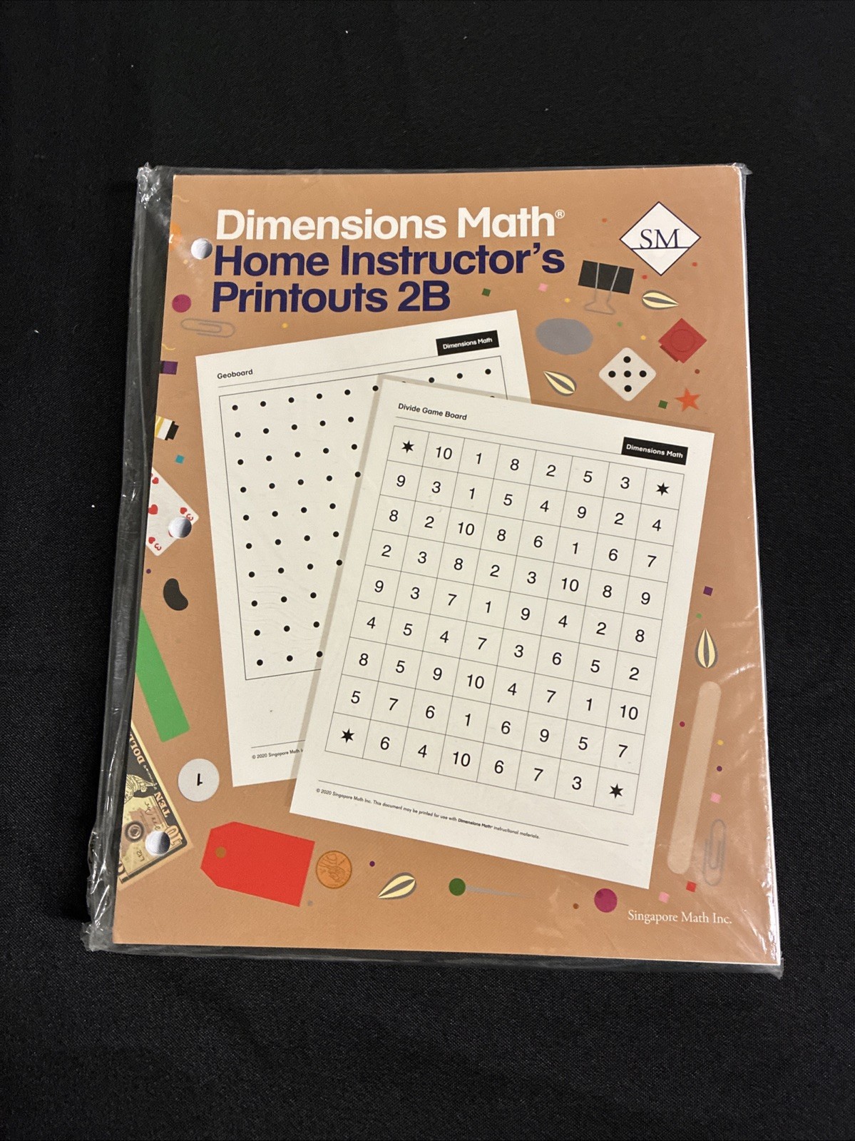 Dimensions Math 2B Set of 4 Books – Singapore Home Instructor’s Guide, Textbook