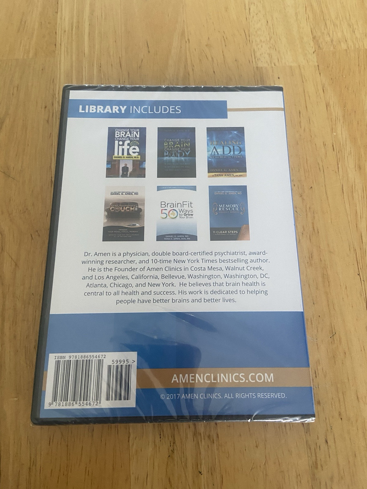 Dr. Amen’s Advanced Brain Health Library New Sealed