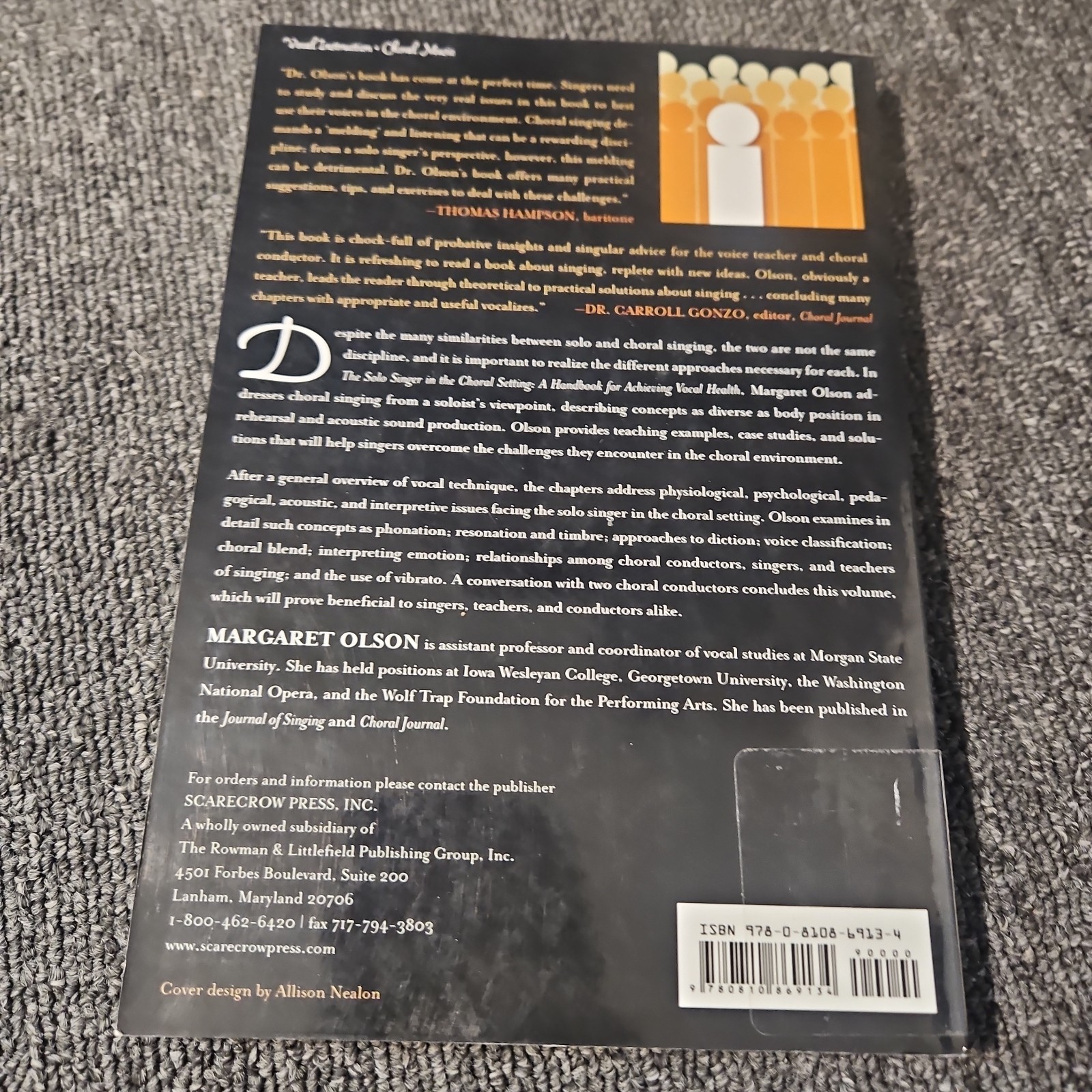 The Solo Singer in the Choral Setting: A Handbook for Achieving Vocal Health
