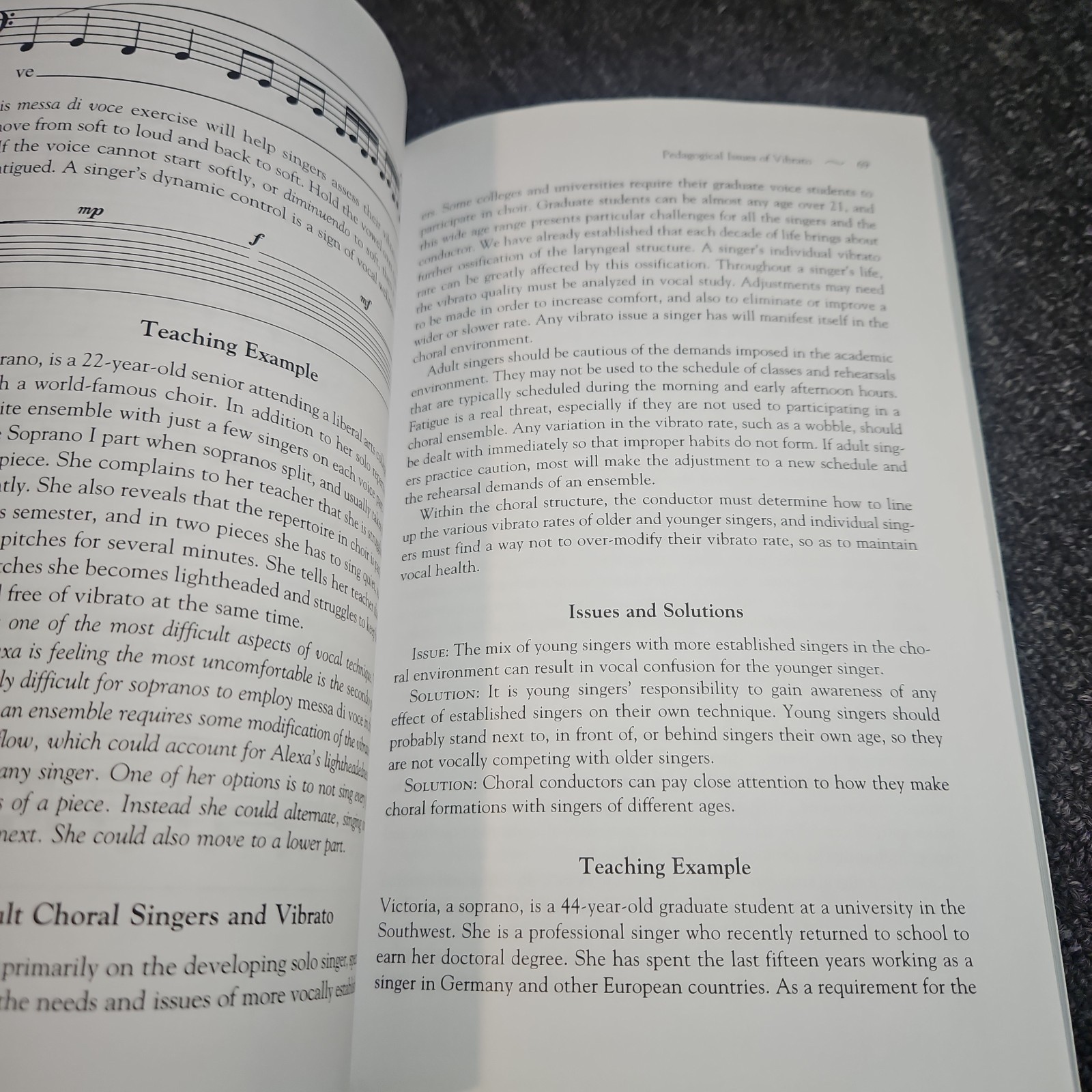 The Solo Singer in the Choral Setting: A Handbook for Achieving Vocal Health