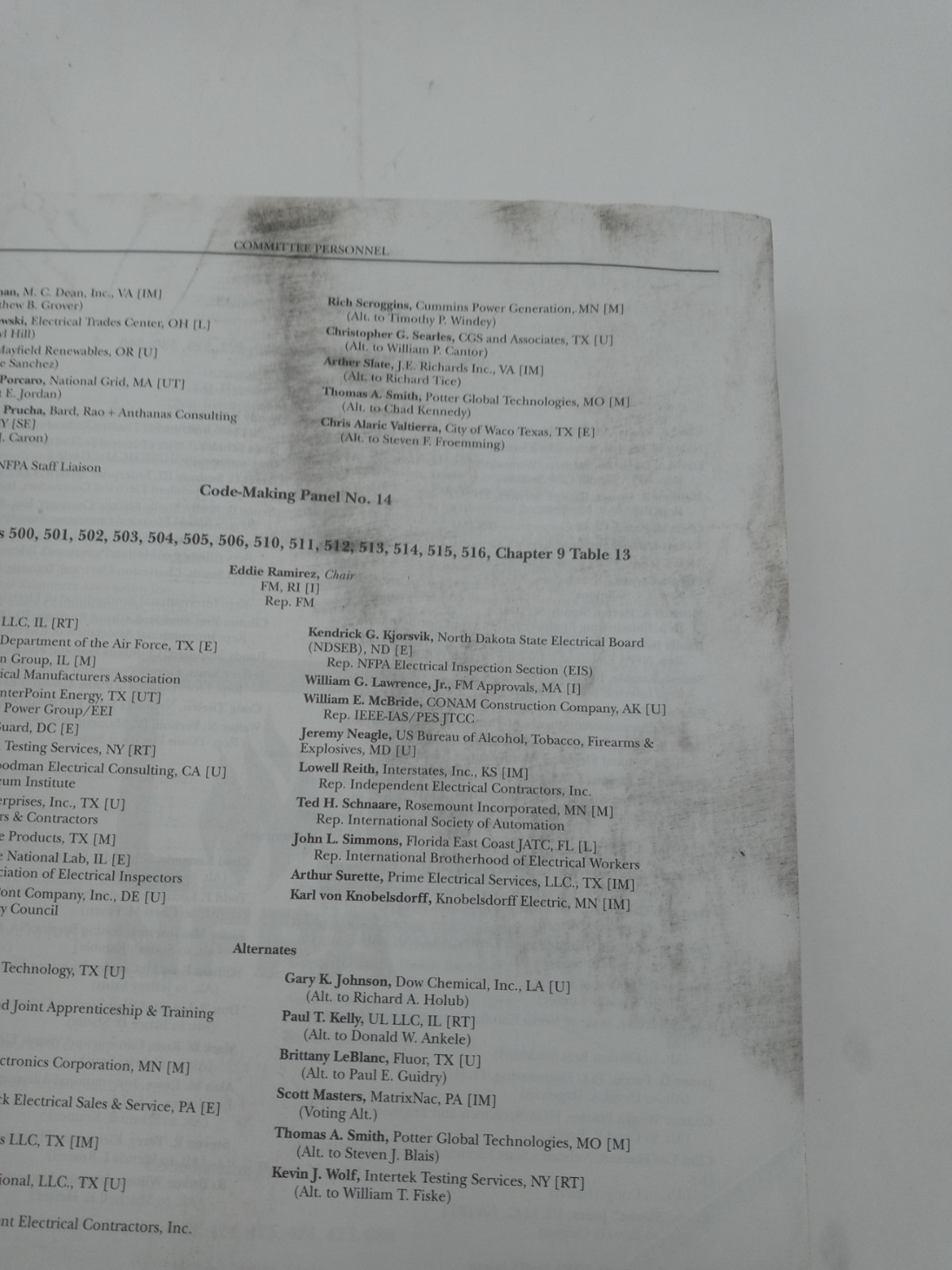 NFPA 70 National Electrical Code NEC 2026 9781455932207 See descrip.