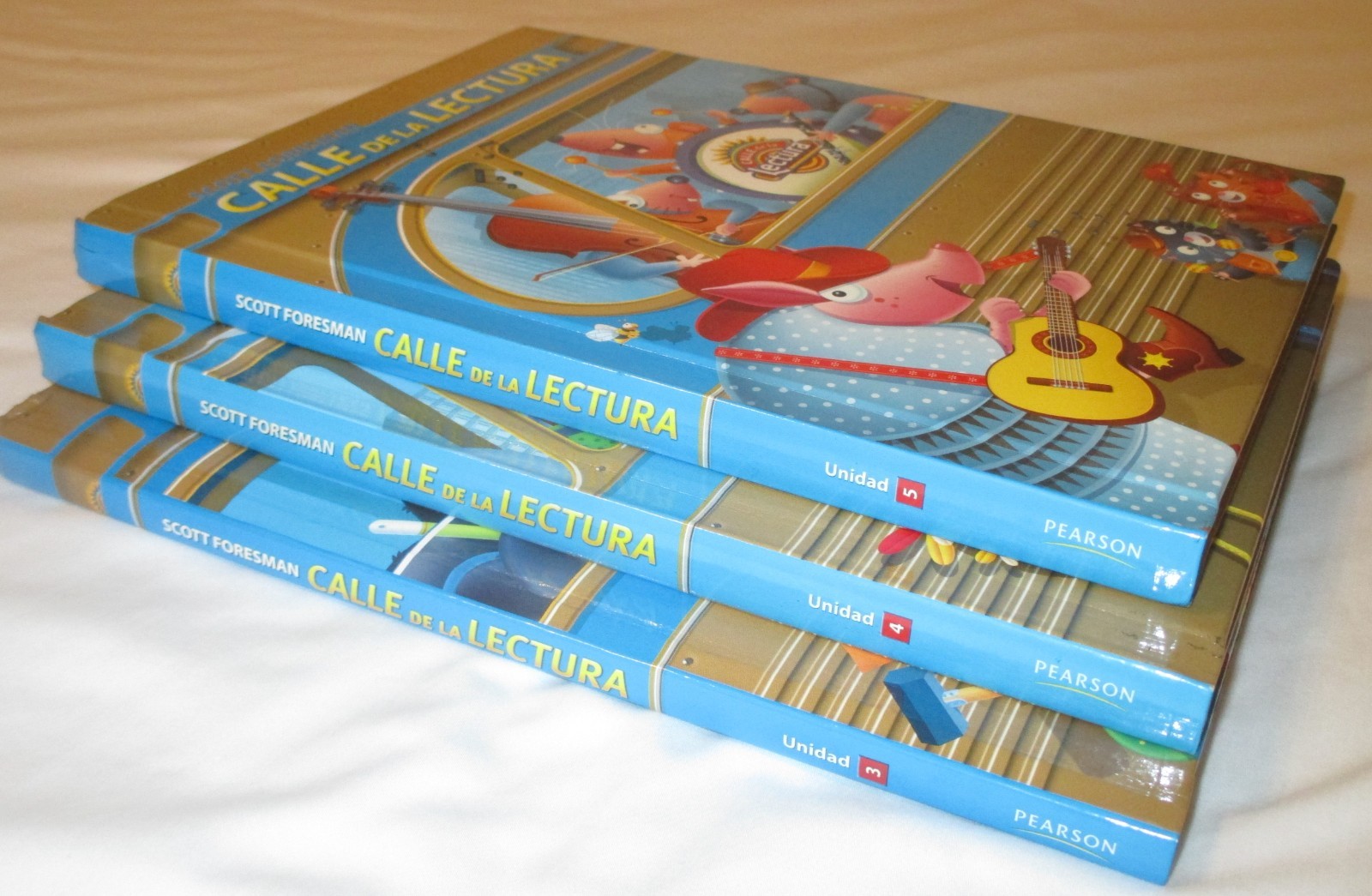 3 Book Set Reading 2011 Spanish Student Edition Grade 1. 3 4 5 by Scott Foresman