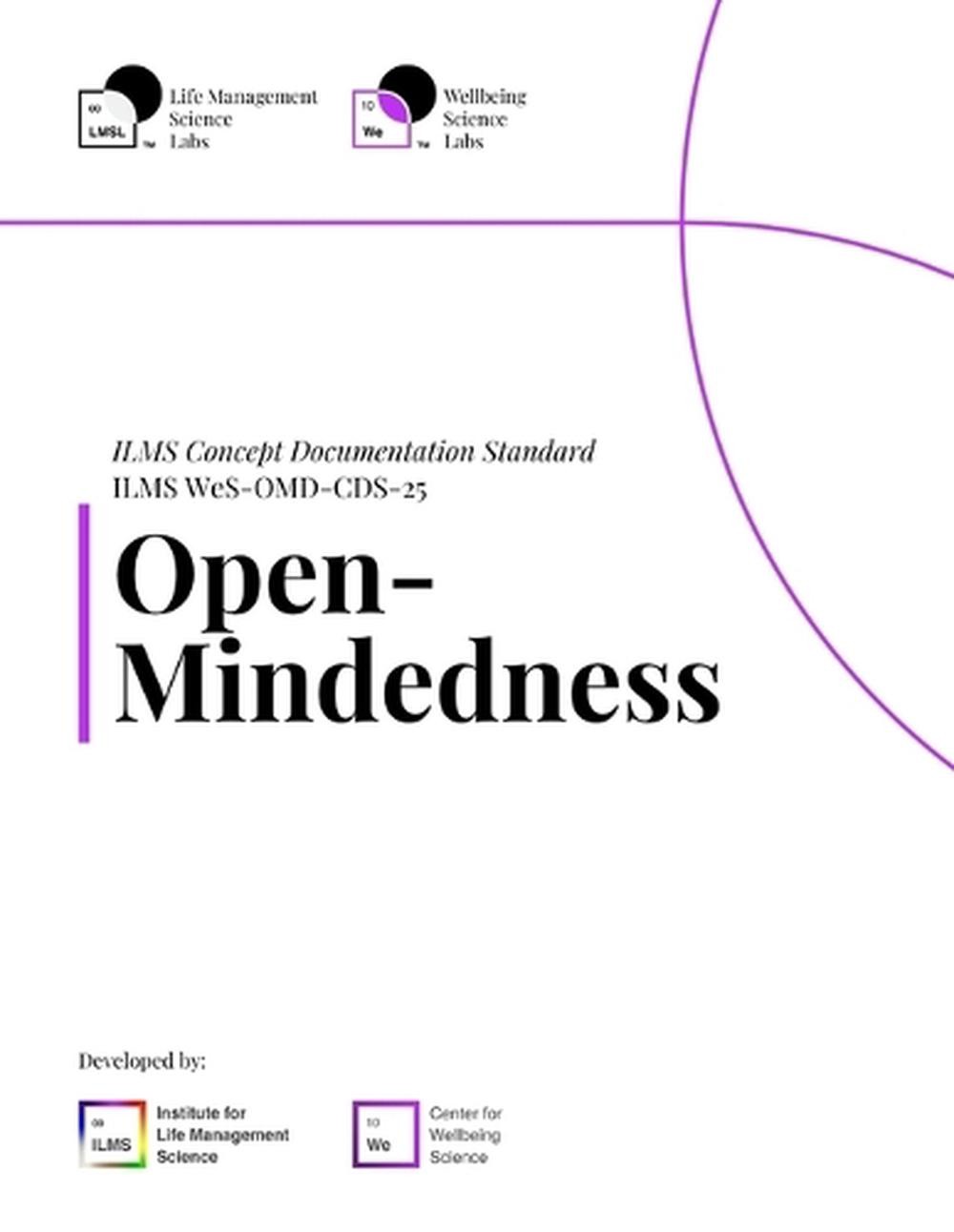 ILMS Concept Documentation Standard – Open-Mindedness (WeS-OMD-CDS-25) by Life M