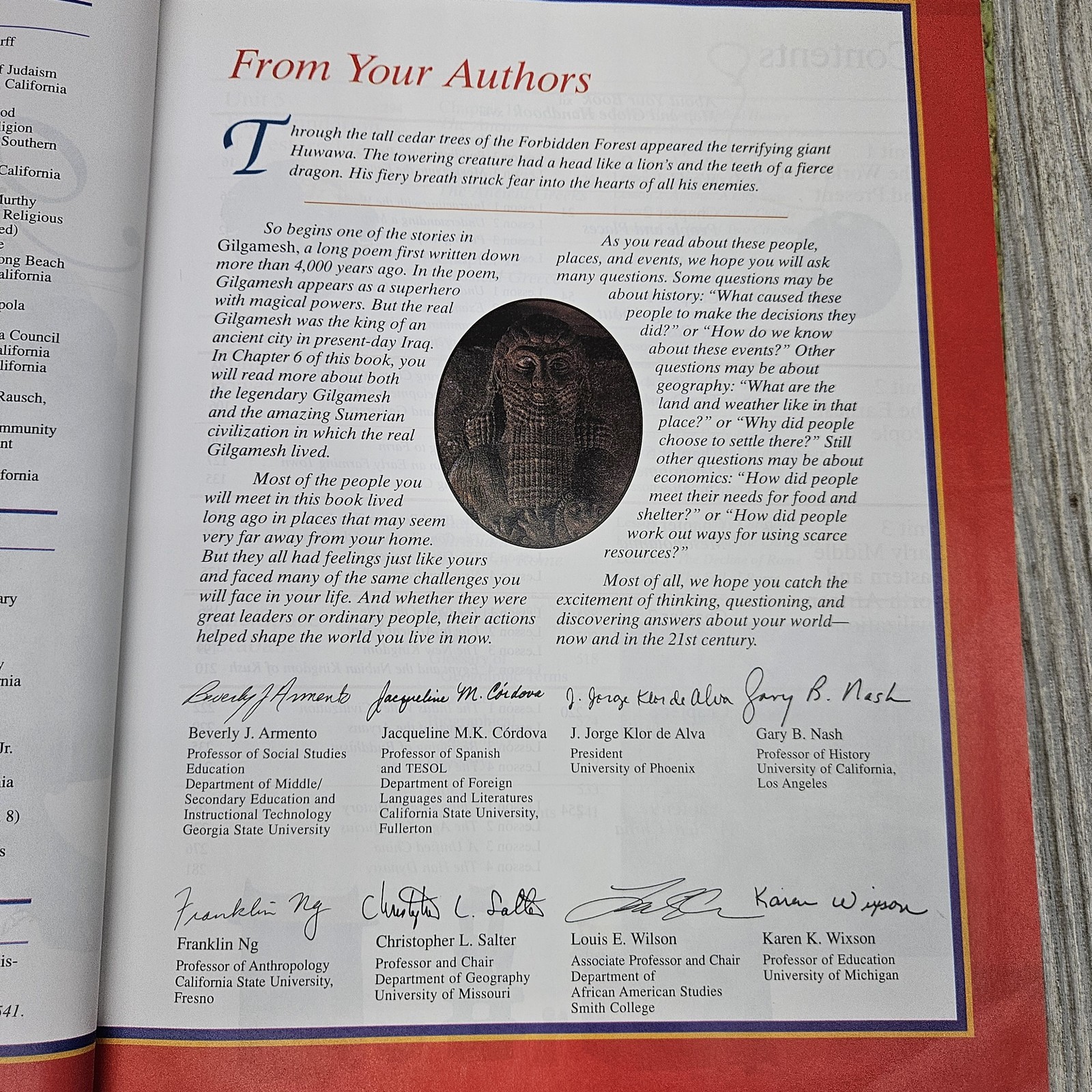 A Message of Ancient Days Houghton Mifflin Social Studies World History Hardcove