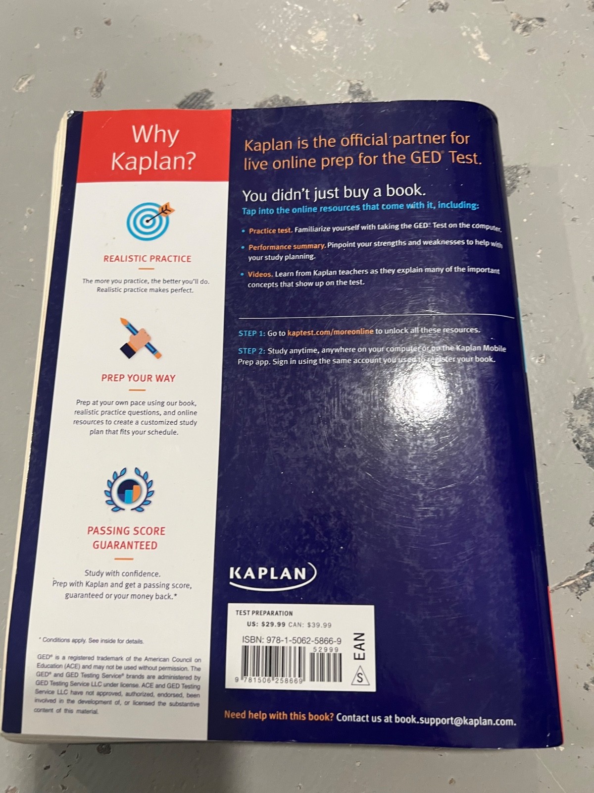 Kaplan Test Prep Ser.: GED Test Prep Plus 2020 2 Practice Tests Proven Strategie