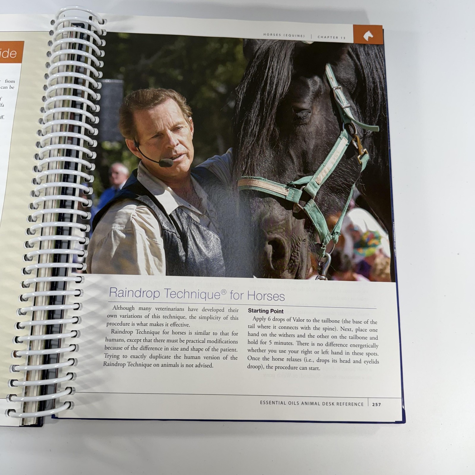 1st Edition Essential Oils Animal Desk Reference EODR Spiral Bound Text Book HTF