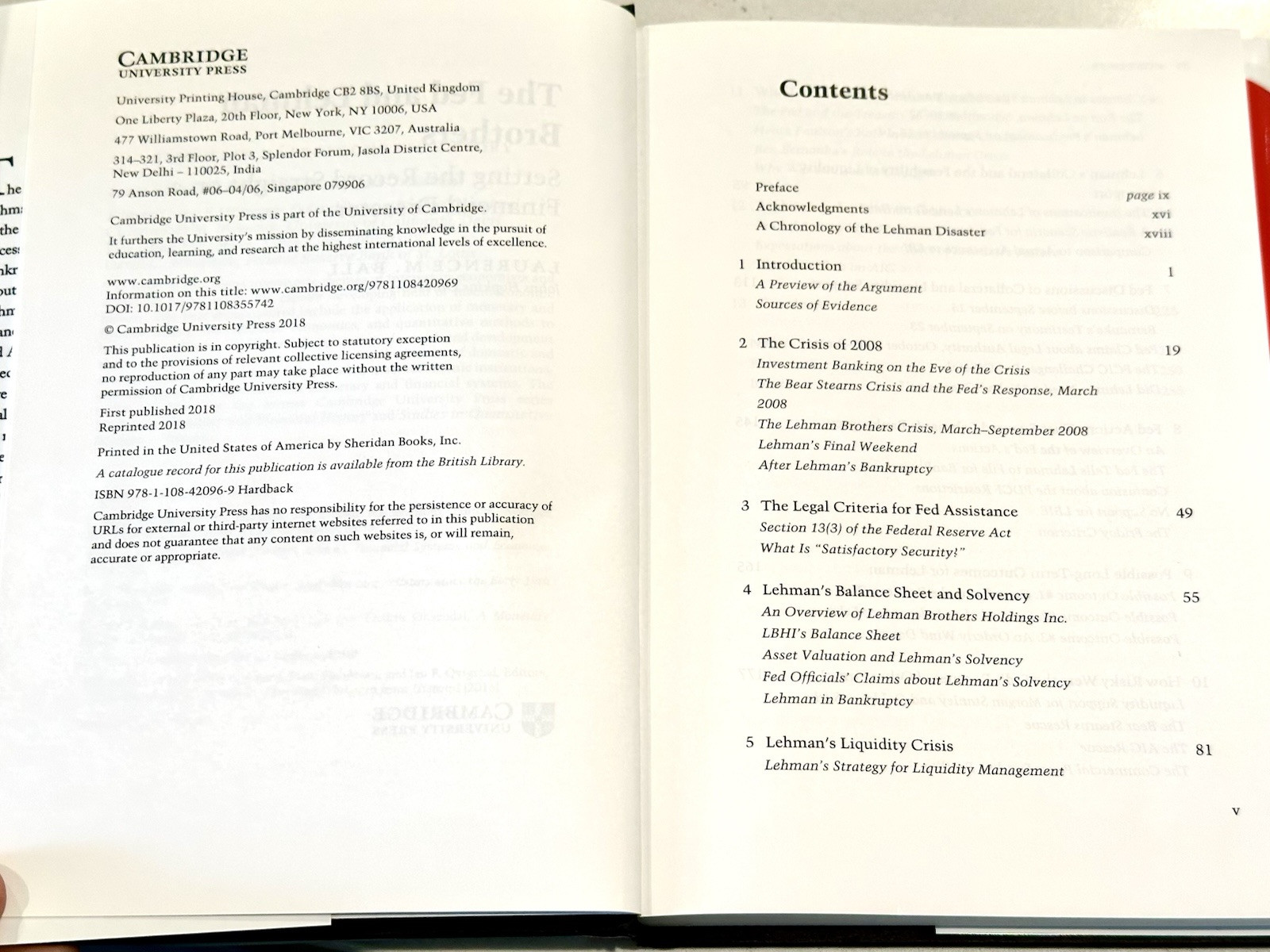Studies in Macroeconomic History Ser.: Fed and Lehman Brothers : Setting the…
