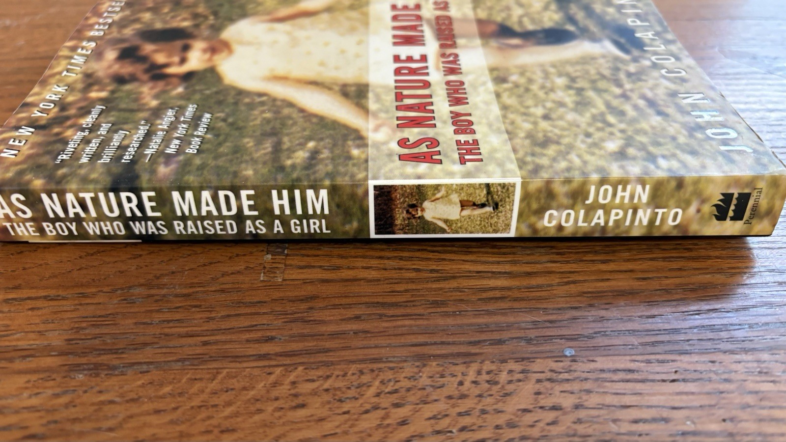 As Nature Made Him: The Boy Who Was Raised As A Girl. John Colapinto 2001