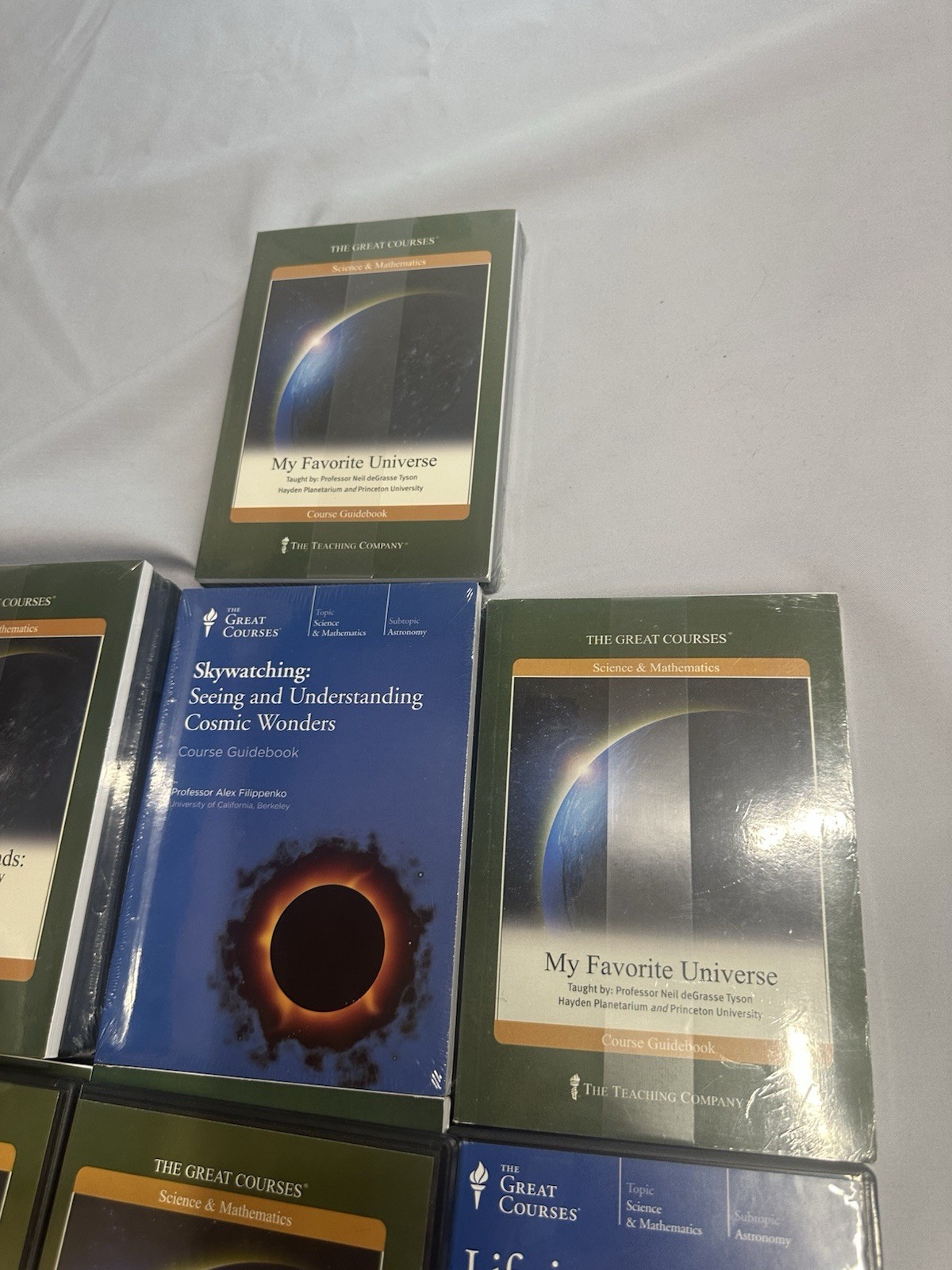 Great Courses Teaching Company DVD Lot 10 Science Astronomy Space Universe