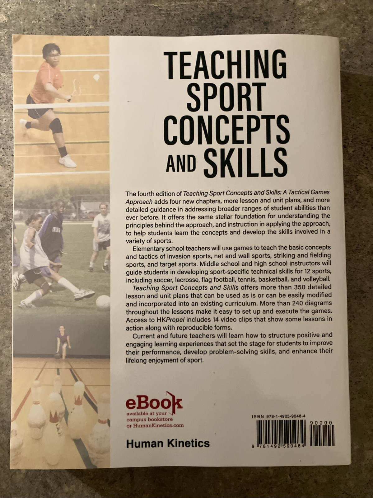 Teaching Sport Concepts and Skills : A Tactical Games Approach 4th Edition
