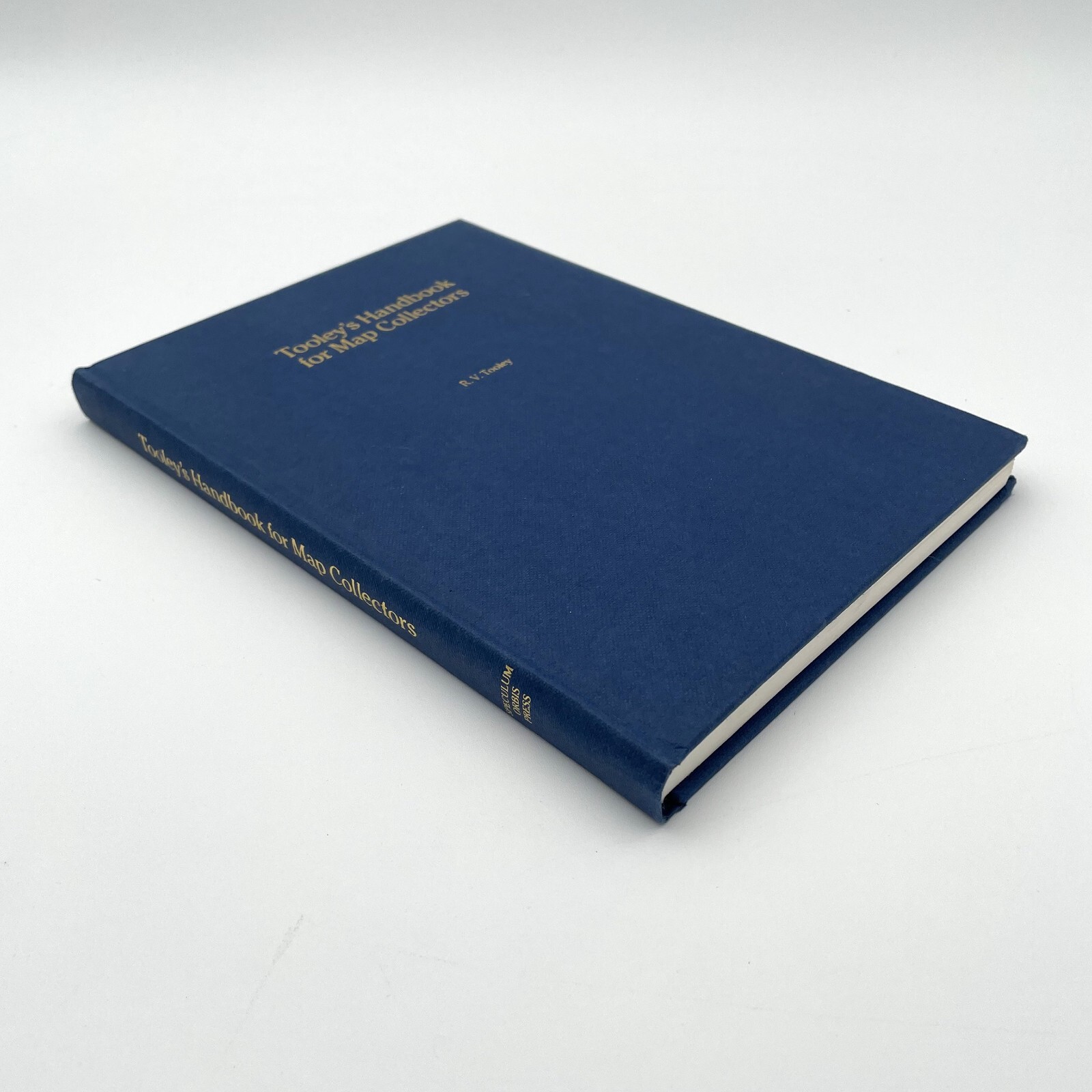 Tooley’s Handbook for Map Collectors by R.V. Tooley – Hardcover 1985