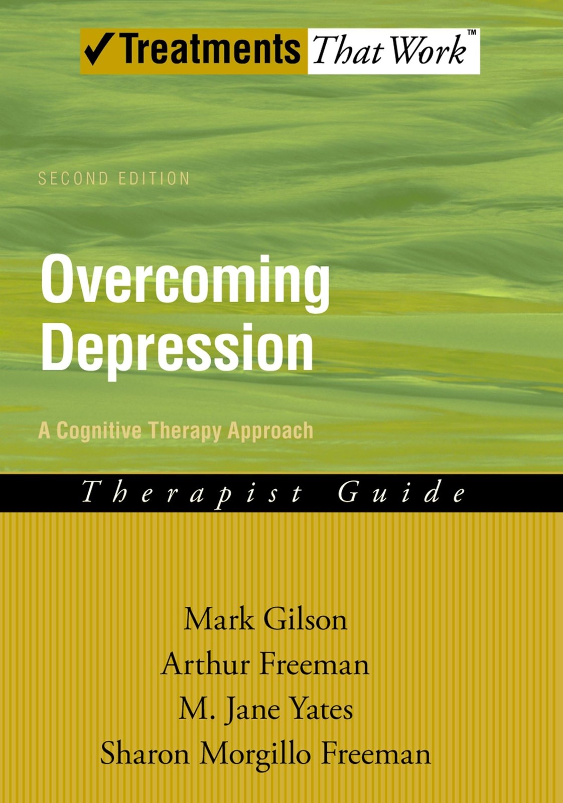 Overcoming Depression: A Cognitive Therapy Approach Therapist Guide (Treatme…