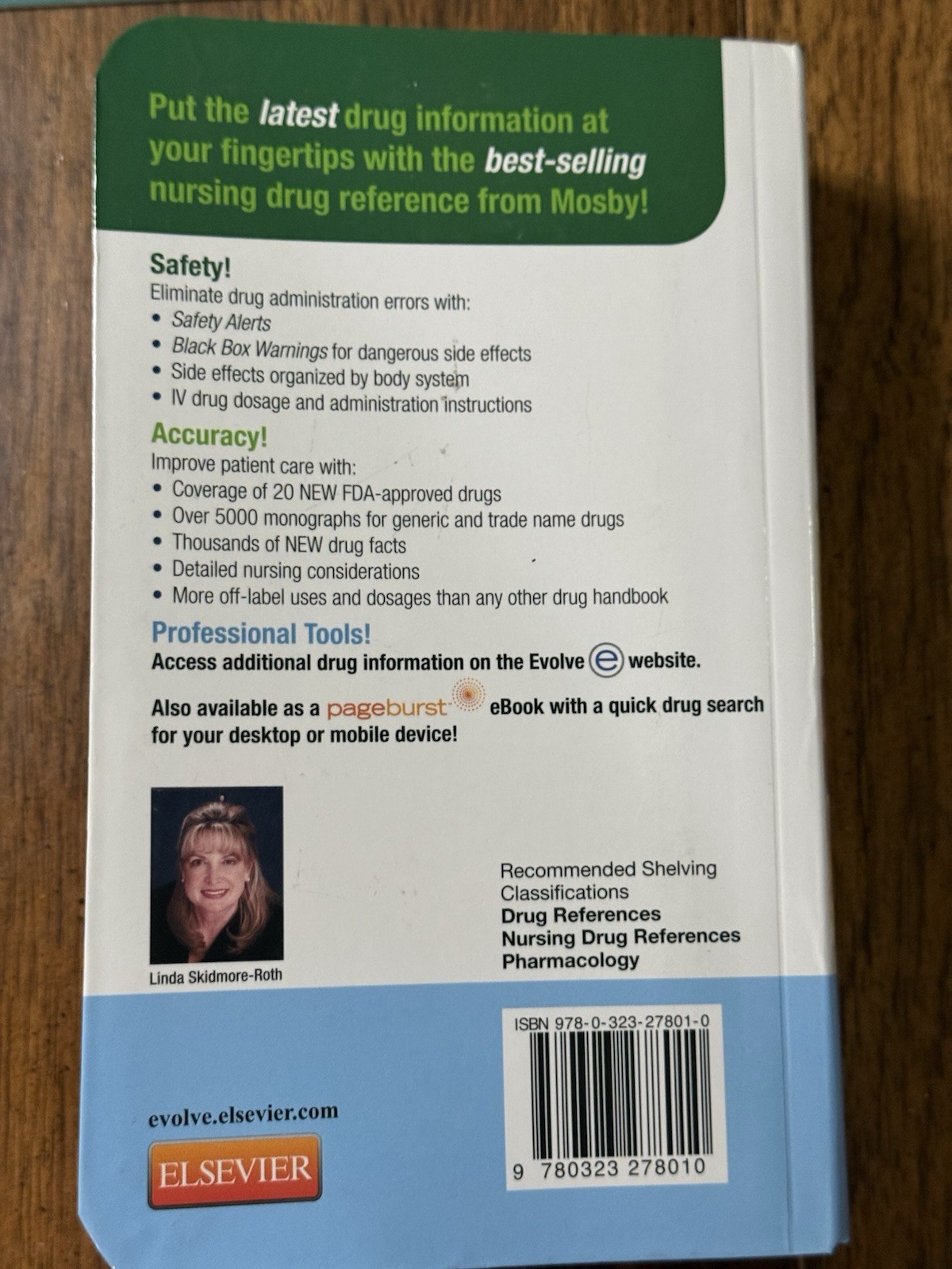 Mosby’s 2015 Nursing Drug Reference by Linda Skidmore-Roth paperback