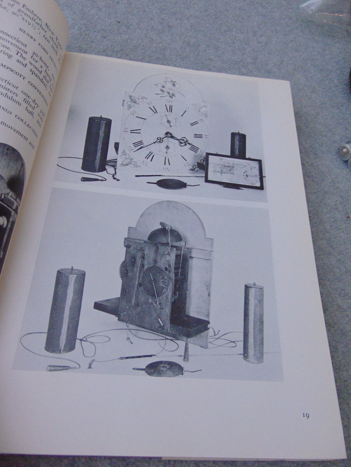A TREASURY OF AMERICAN CLOCKS BY BROOKS PALMER BOOK