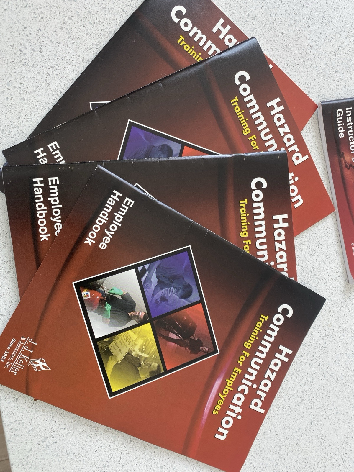 JJ Keller Hazard Communication Training Materials, DVD, User Guide- Haz Com