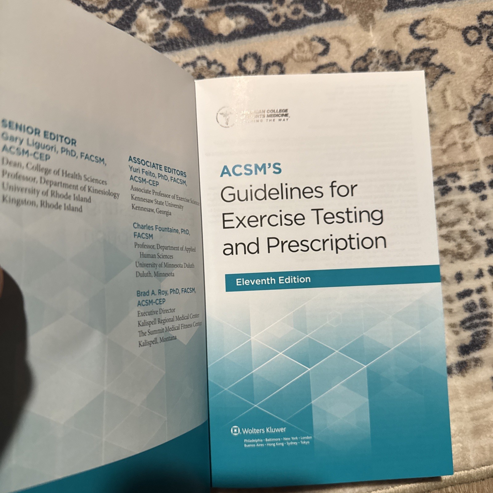 ACSM’s Guidelines for Exercise Testing and Prescription 11th Edition New