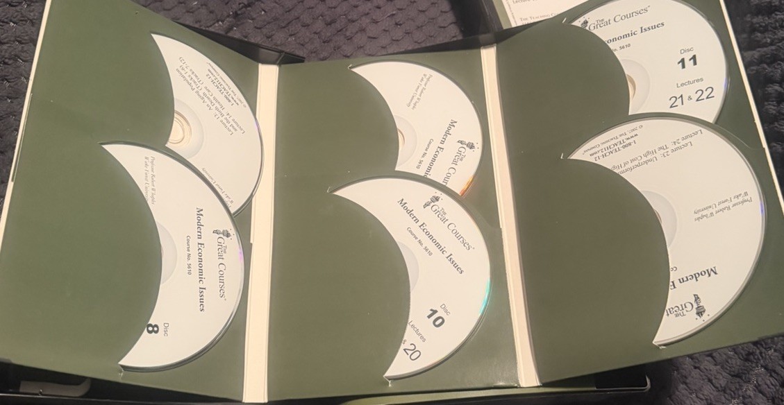 The Great Courses, Modern Economic Issues – Audio CD Set + Course Guidebooks