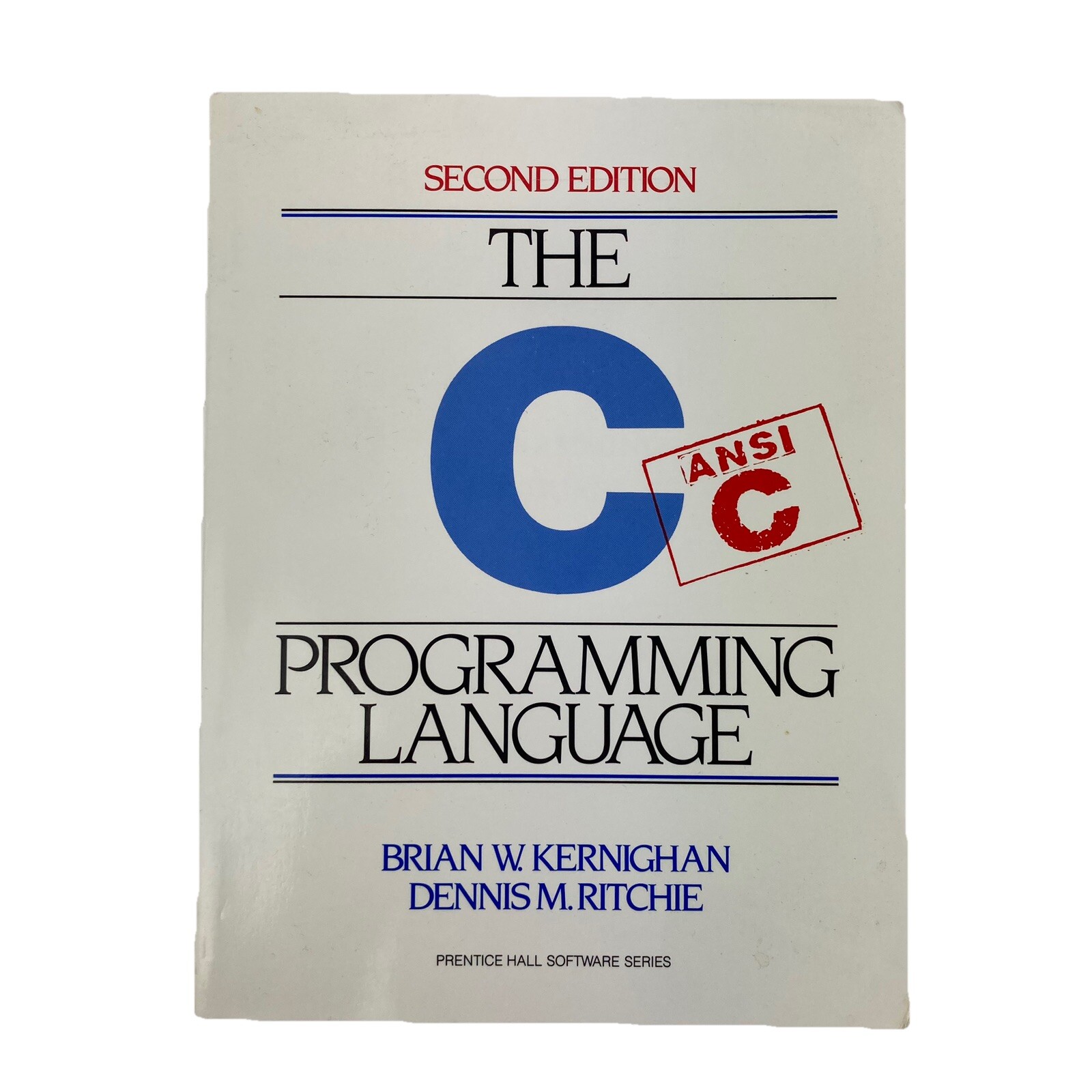 C Programming Language by Dennis Ritchie (English) Paperback Book GOOD FREE SHIP