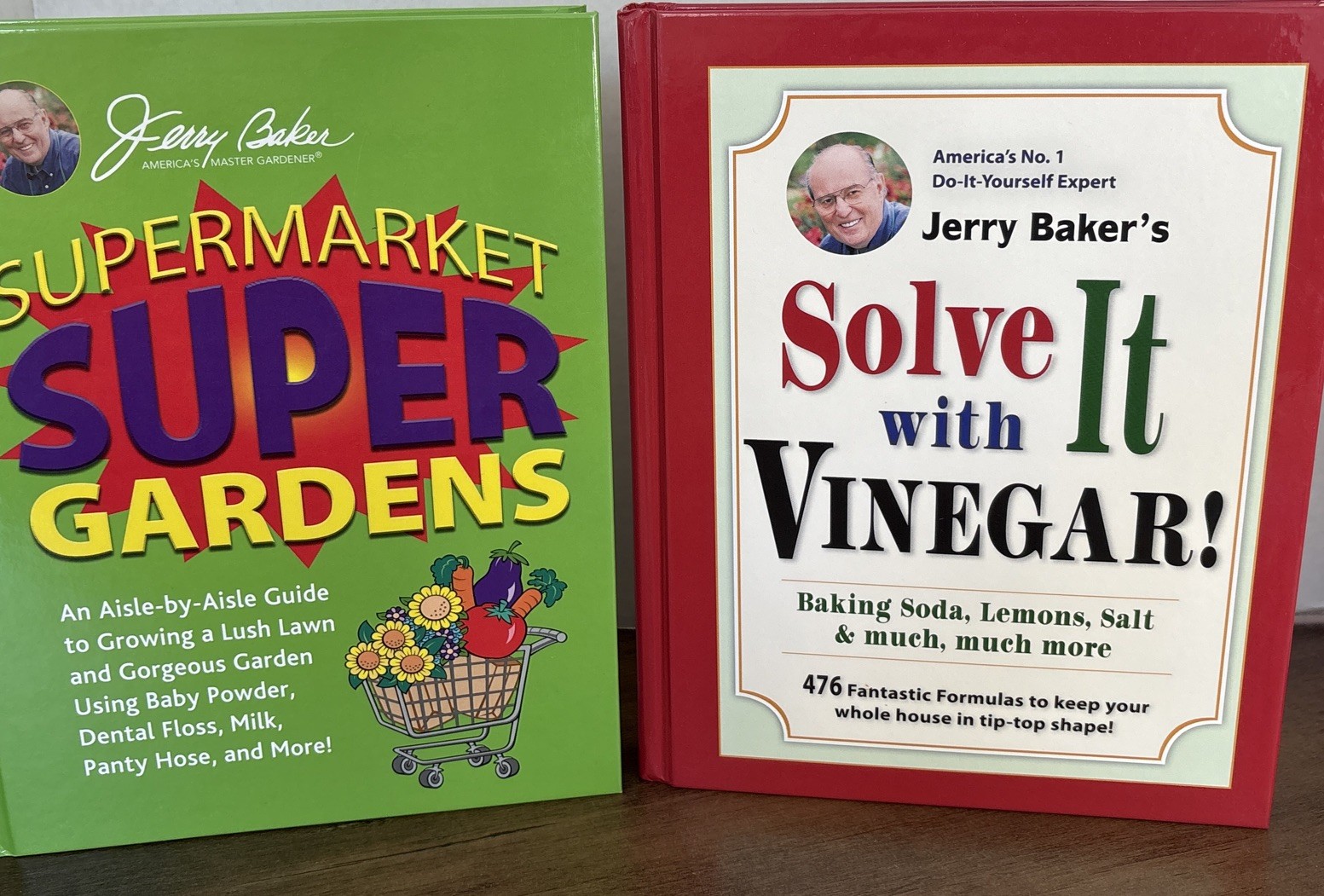 Lot of 5 Books and A Pamphlet by Jerry Baker Various Topics