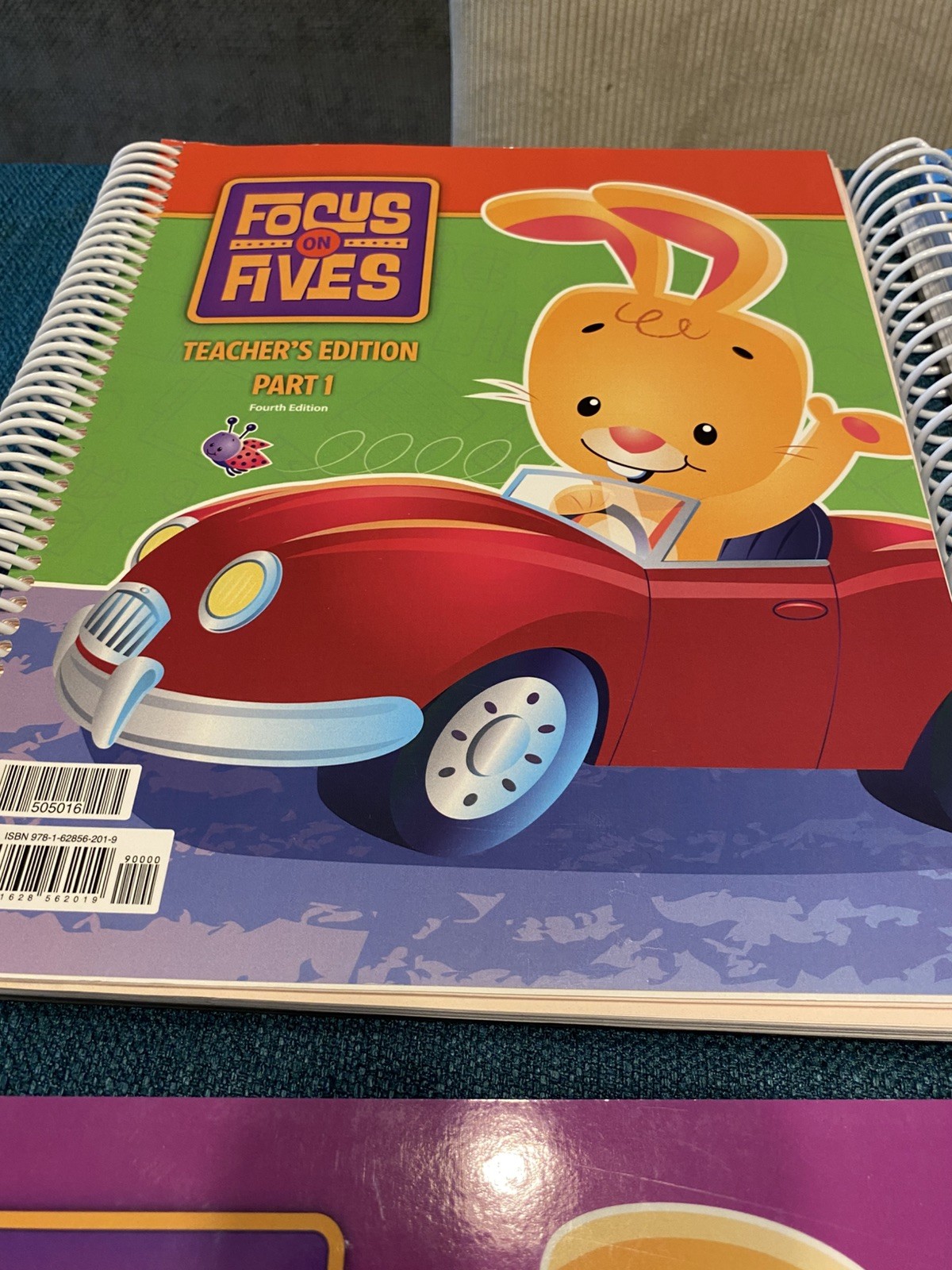 BJU Press K5 Focus On Fives, Teacher’s Edition, Complete Set, 1-6, 4th Edition