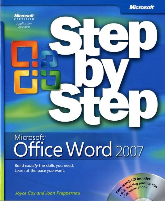 Microsoft Office Word 2007 Step by …, Online Training