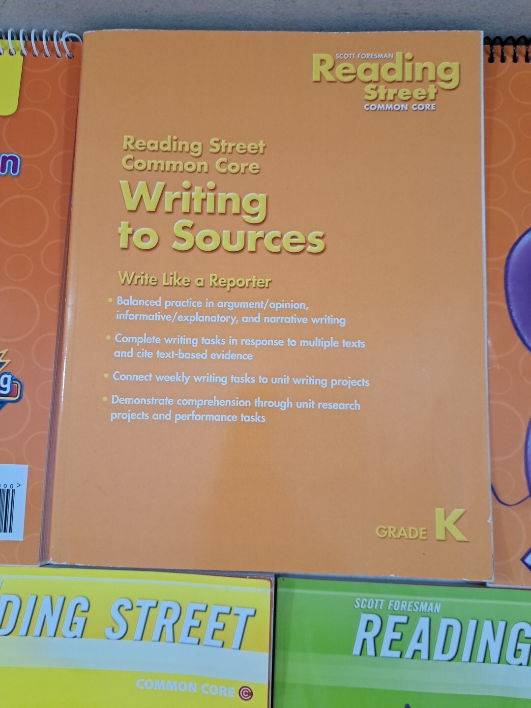 Scott Foresman READING STREET K/1-Teacher & Student-Lot of 9