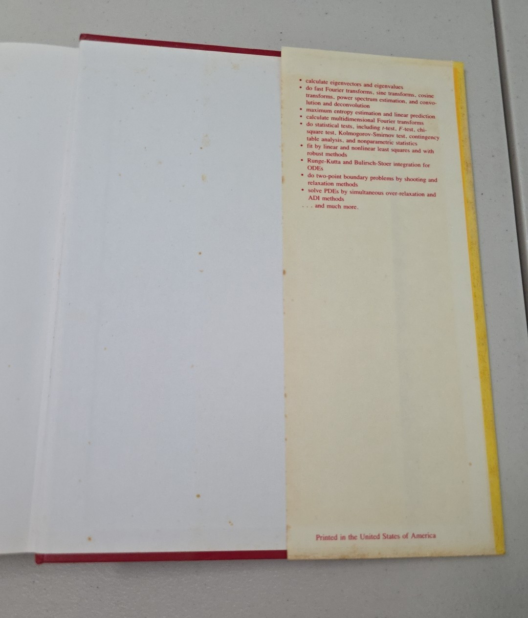 Numerical Recipes in C The Art of Scientific Computing First Edition