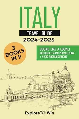 Italy Travel Guide: 3 Books in 1: – Paperback, by ToWin Explore – Very Good