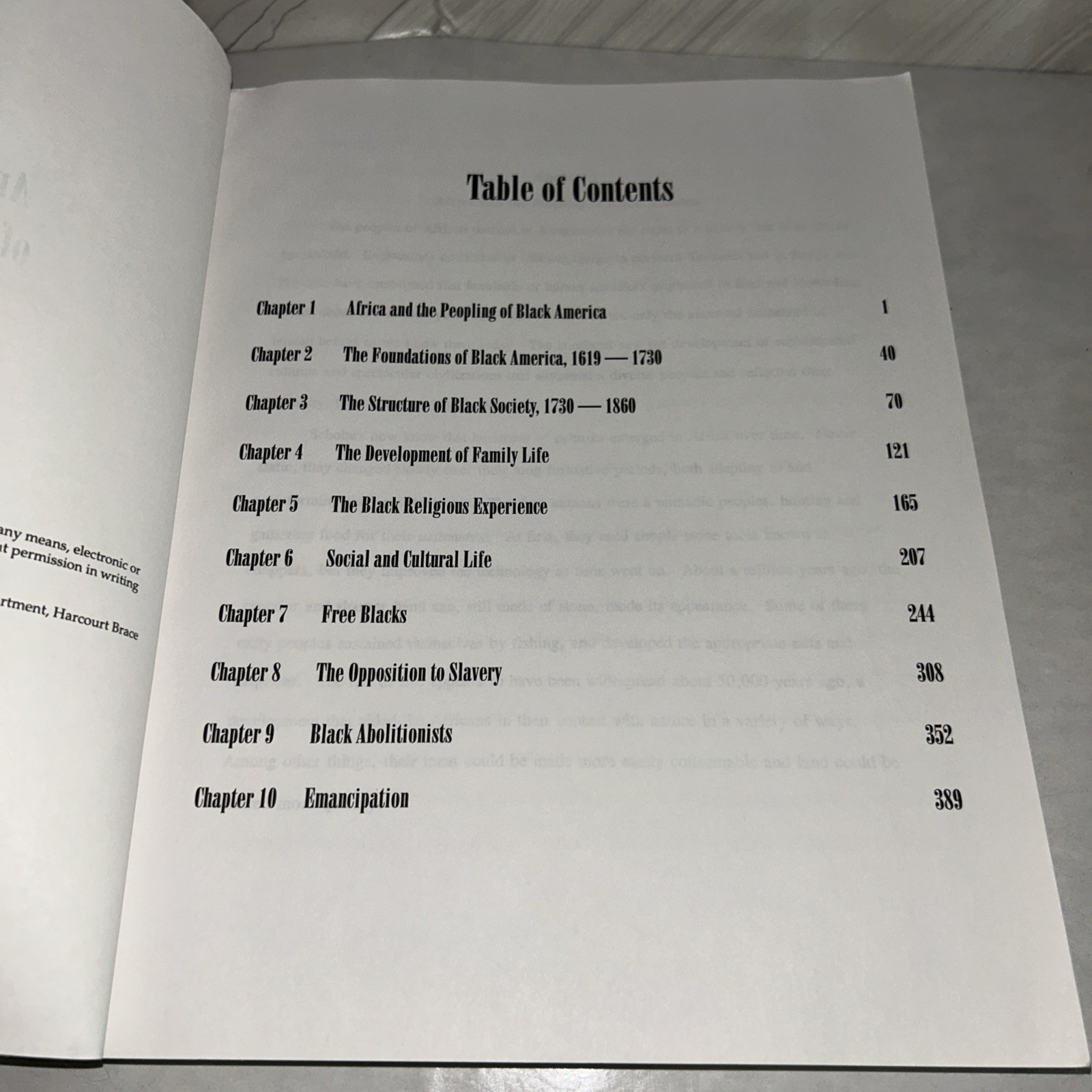 Passageways An Interpretive History Of Black America To 1865 by C.A. Palmer K2