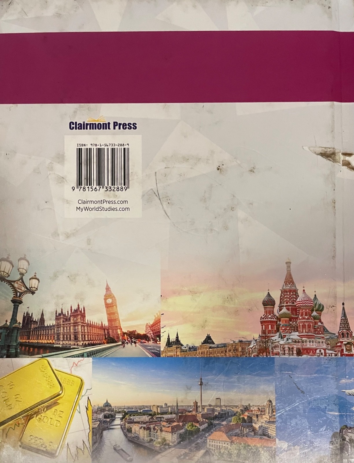 World Studies for Georgia Students 6 Textbook – A Few Damaged Pages Otherwise OK
