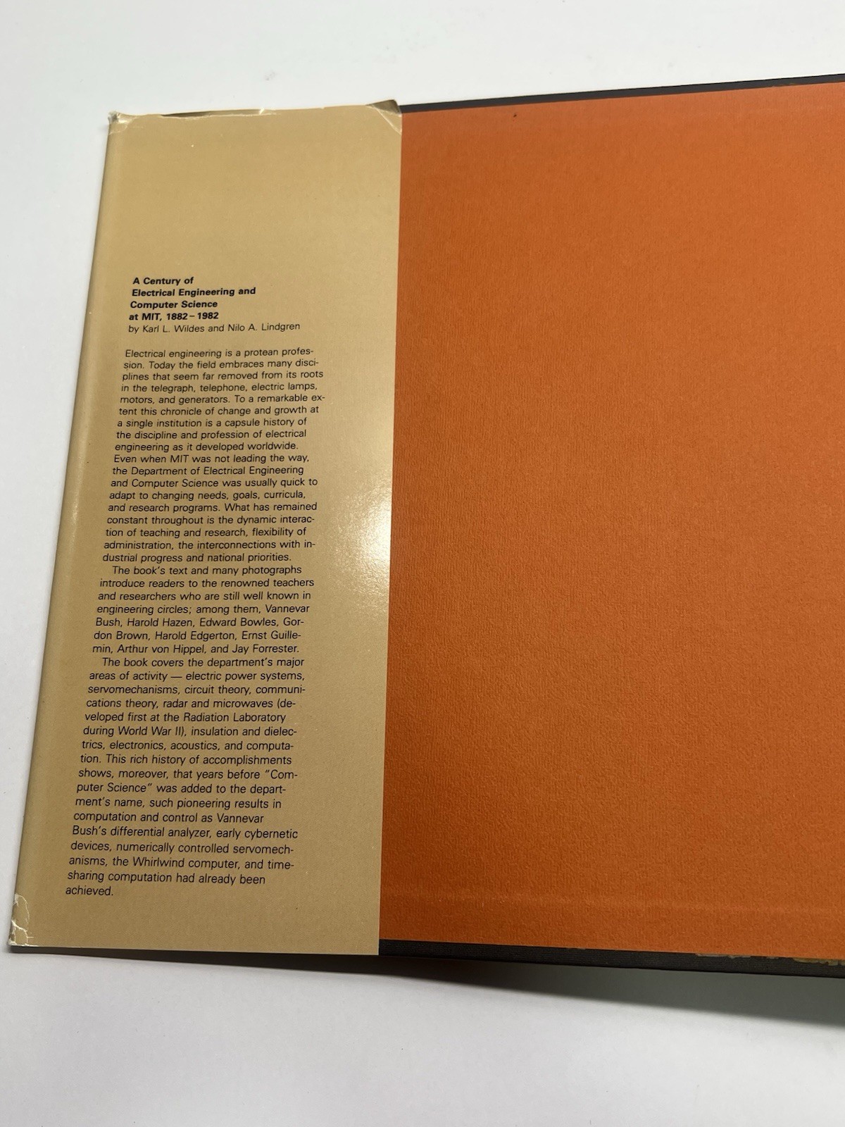 A CENTURY OF ELECTRICAL ENGINEERING AND COMPUTER SCIENCE By Karl L. Wildes