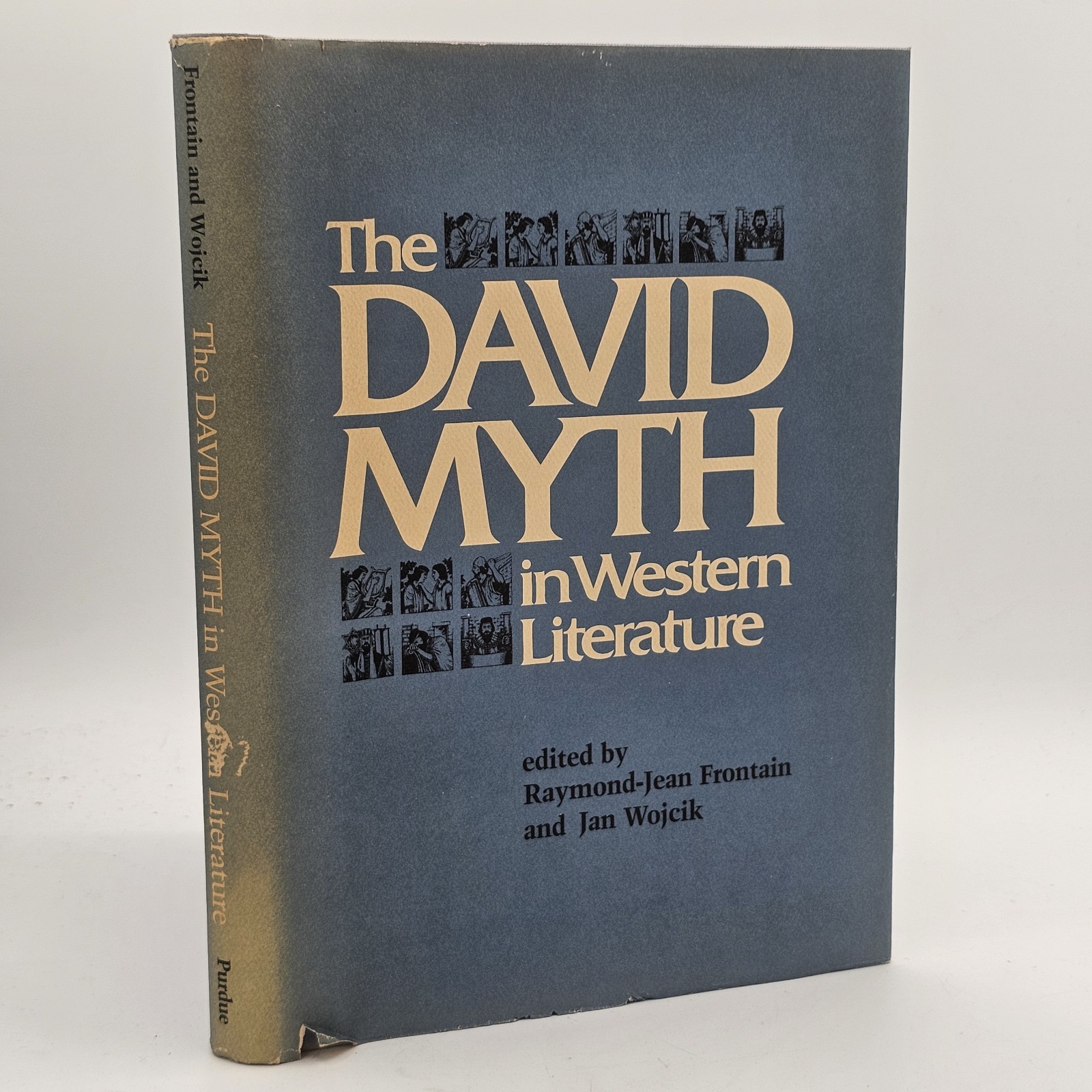 The David Myth in Western Literature 1980 HC 1st Edition Fontain Wojcik Biblical